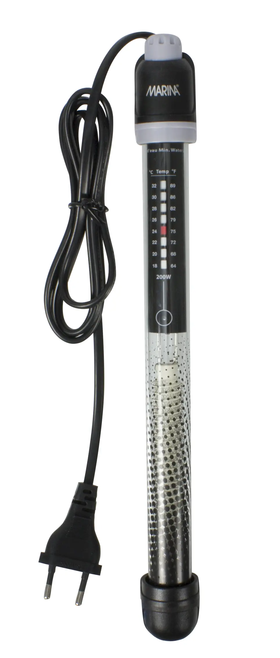 Chauffage d’aquarium Marina 200 W 27 cm