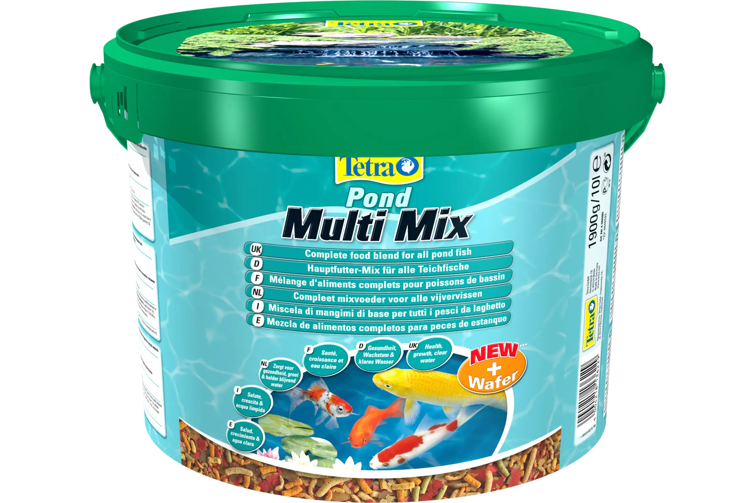 Tetra Pond Multi Mix, mix d’alimentation principale, 10 litres