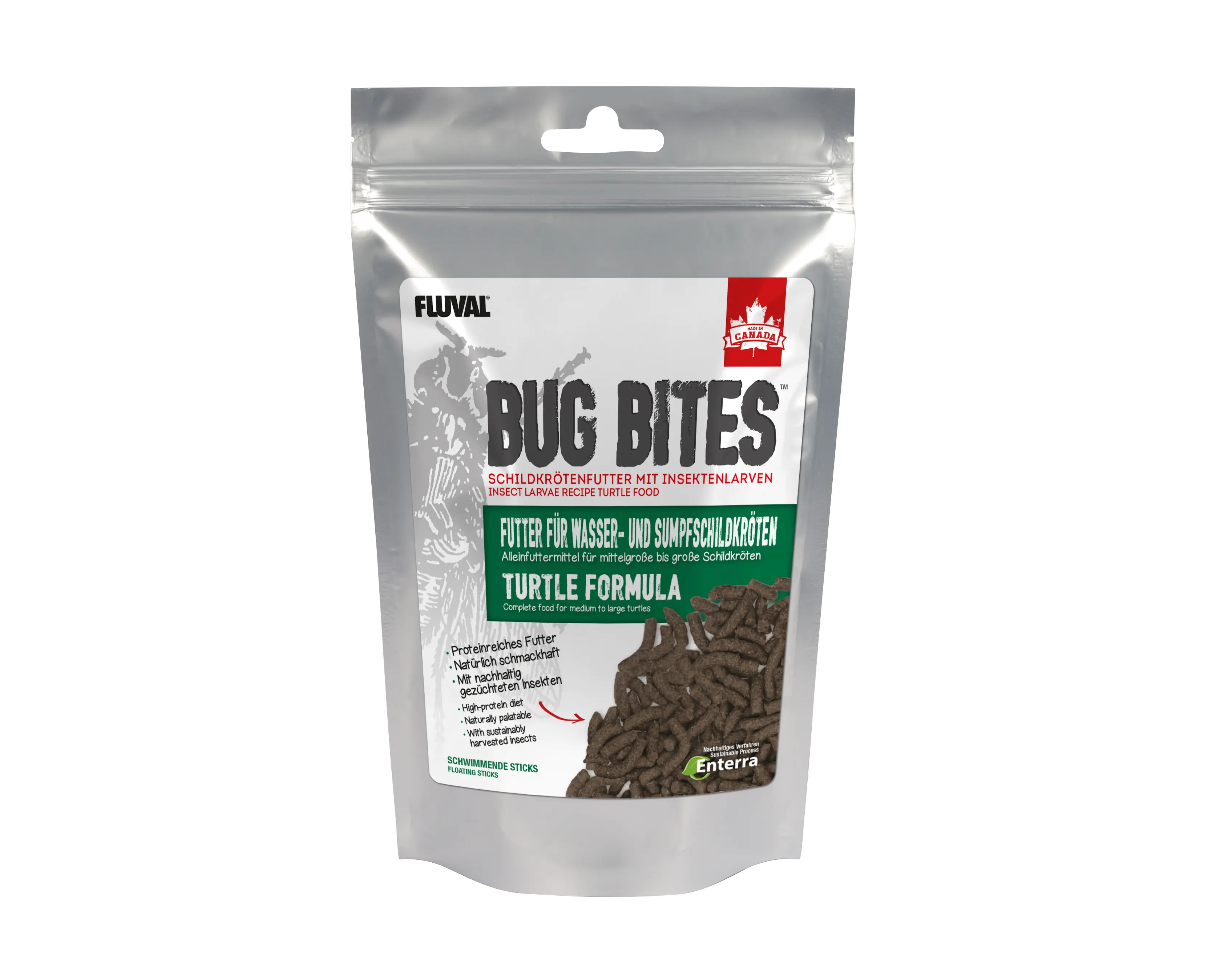 Fluval Bug Bites Tortues M-L 100g