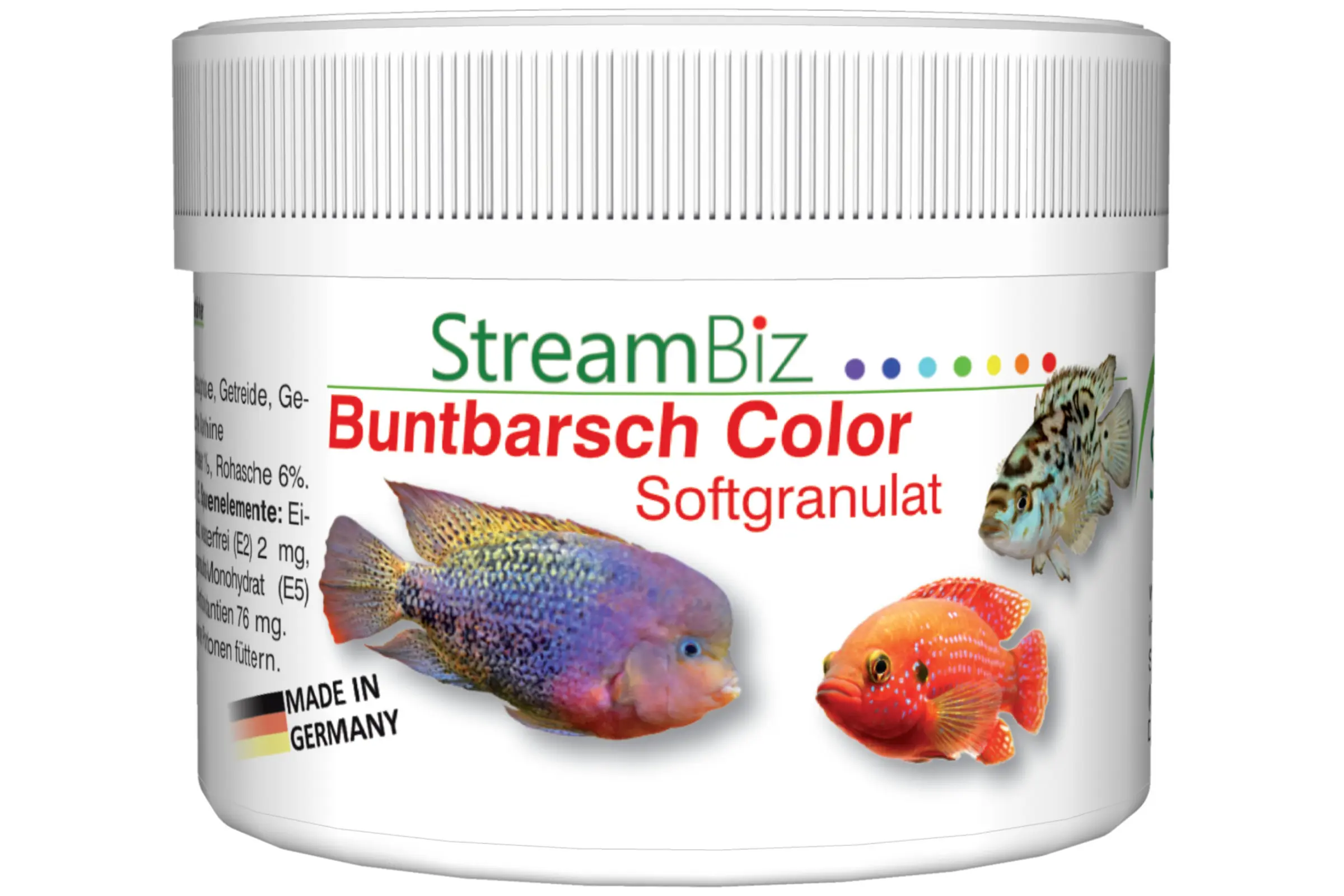Streambiz Granulés Color pour cichlidés, 230 g