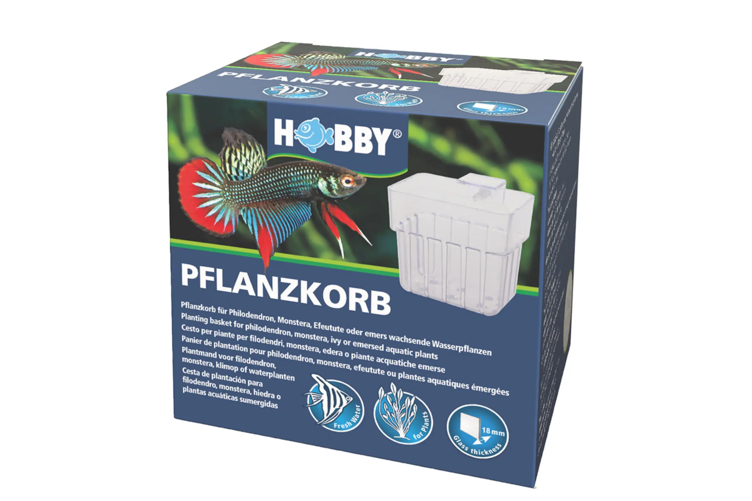 Panier de plantation Hobby pour plantes d’aquarium en culture émergée