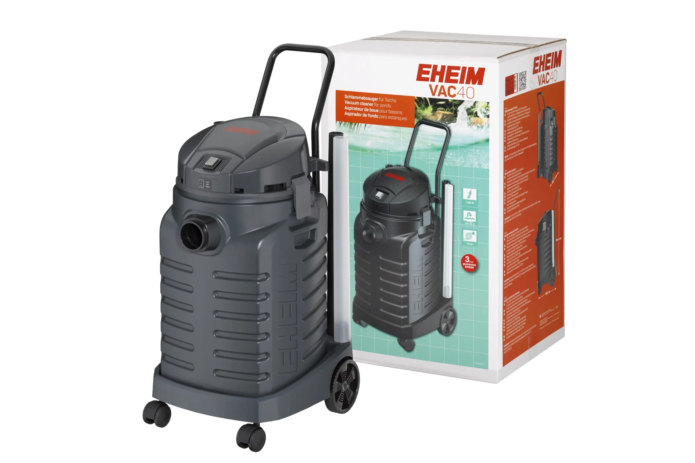 Eheim VAC40, aspirateur à boues pour bassin