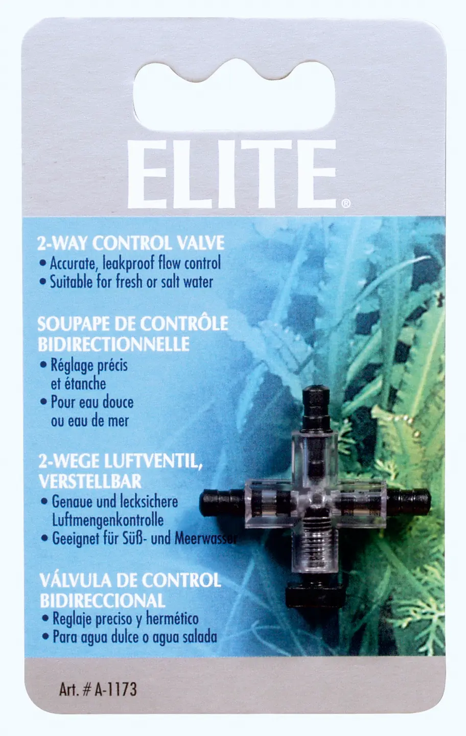 Robinet EL en plastique à 3 voies