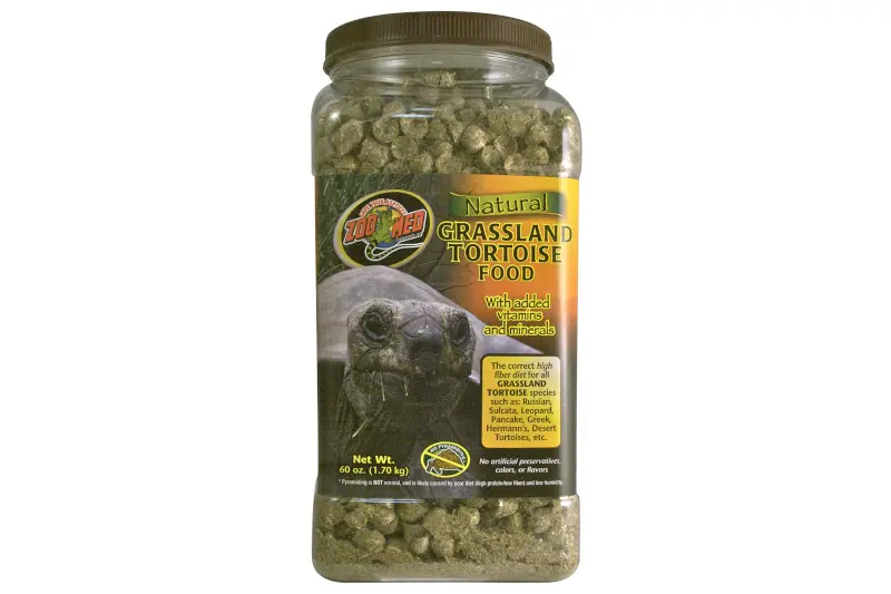 Zoomed Natural Grassland Tortoise Food, granulés d’aliment complet, 1,70 kg