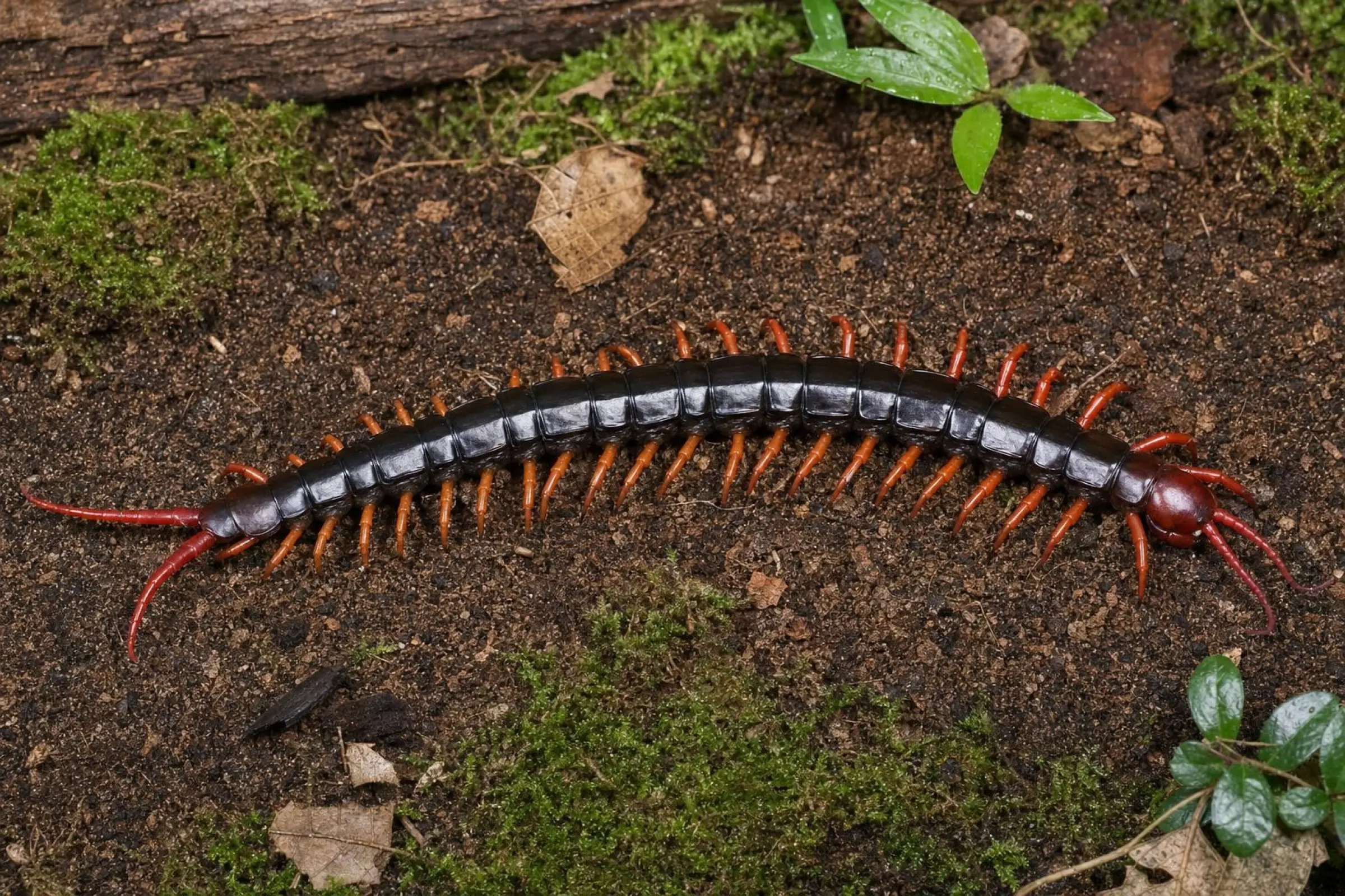 Scolopendre géant asiatique, Scolopendra subspinipes
