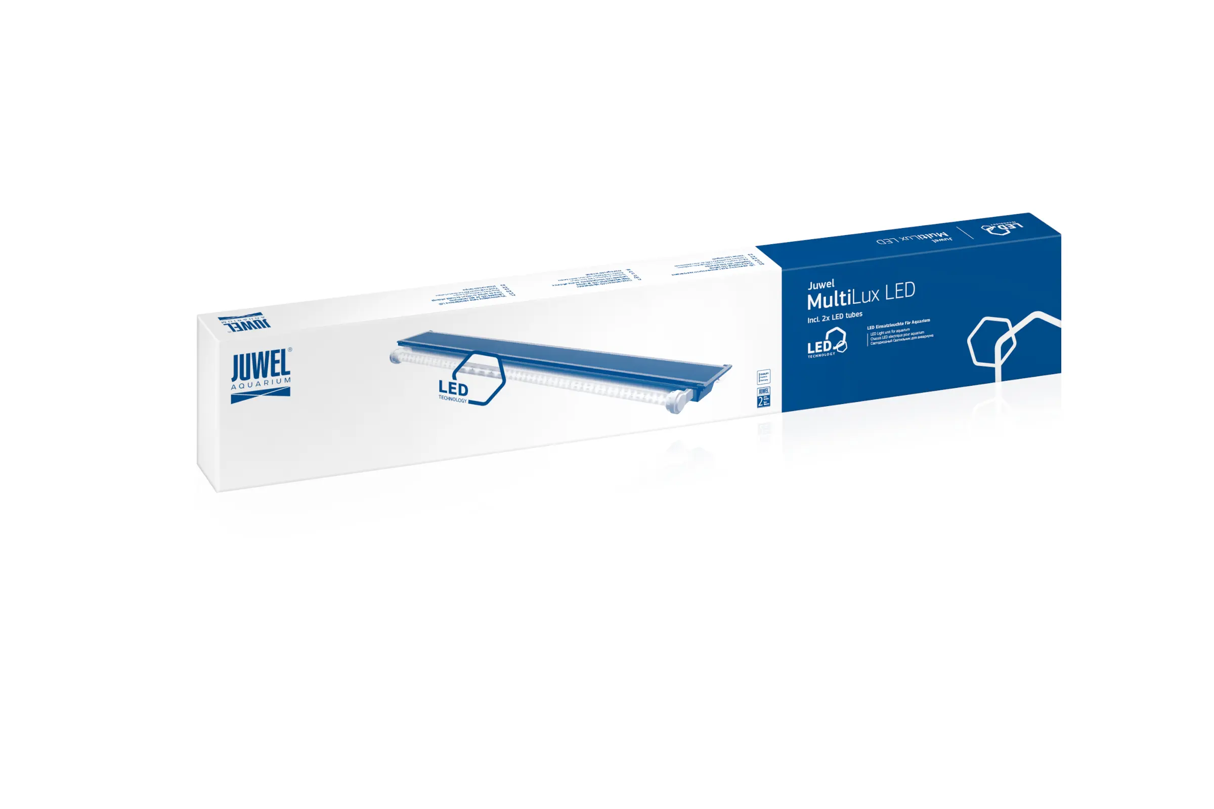 Rampe d’éclairage LED encastrable Juwel MultiLux, en 8 longueurs