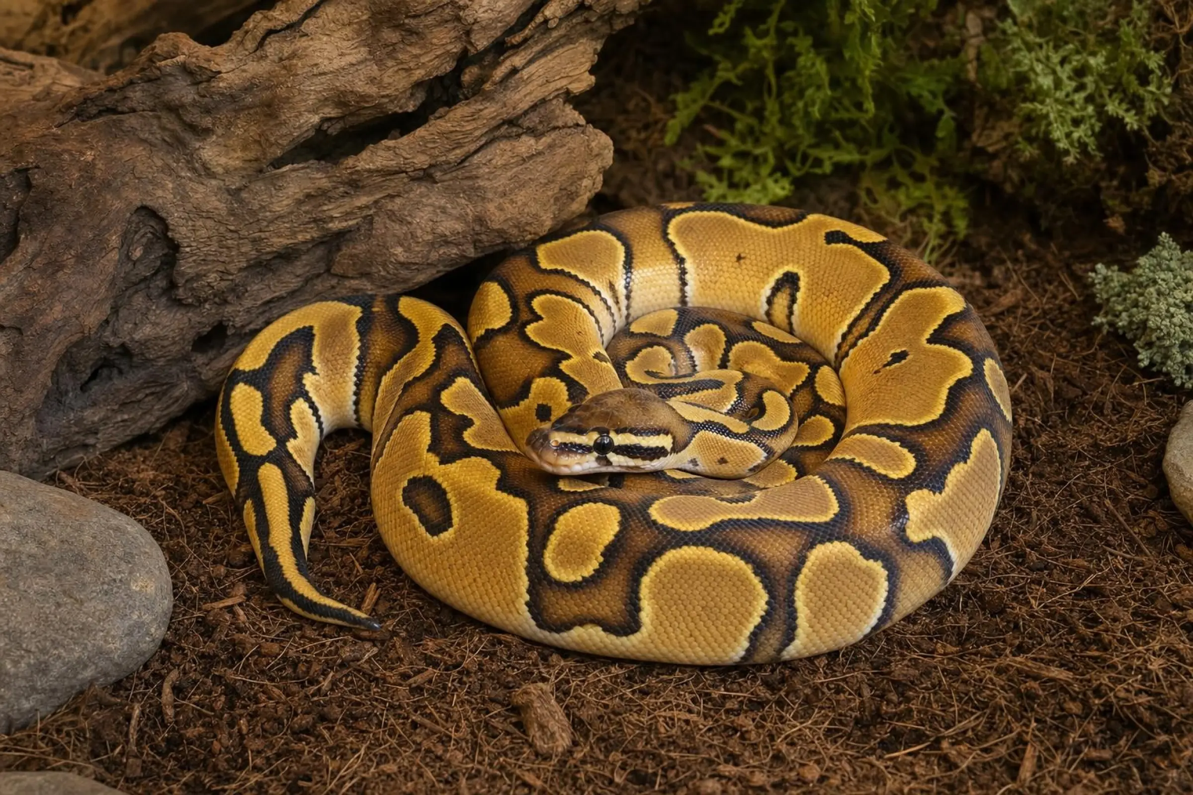 Python royal Enchi Clown, Python regius