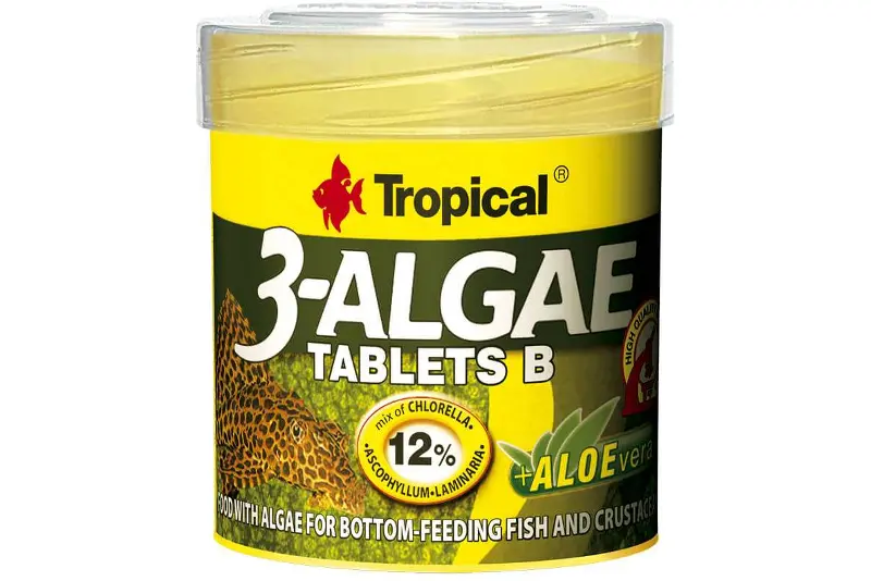 Tropical 3-Algae Tablets B, 50 ml