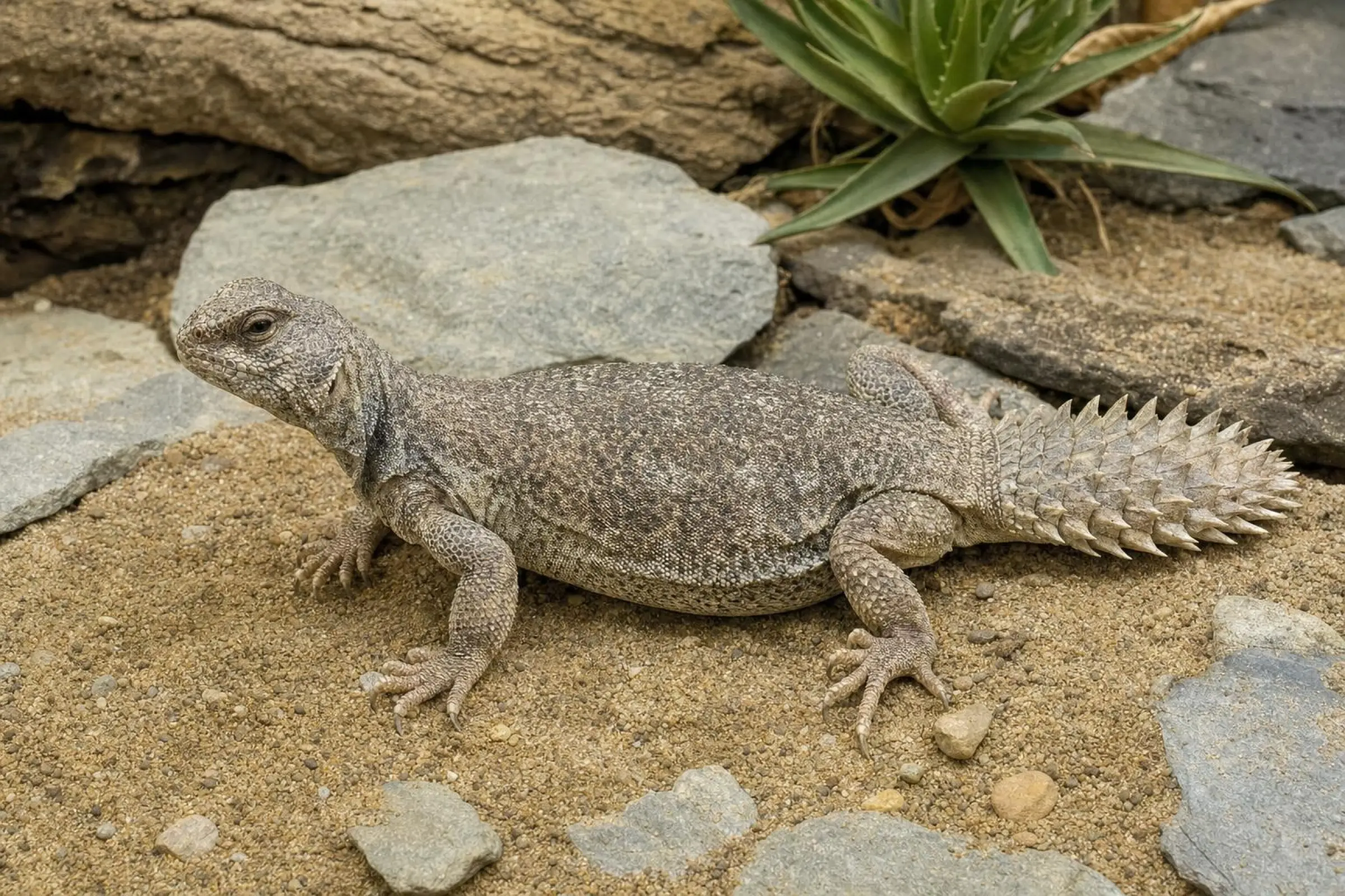 Agame à queue épineuse somalienne, Uromastyx princeps