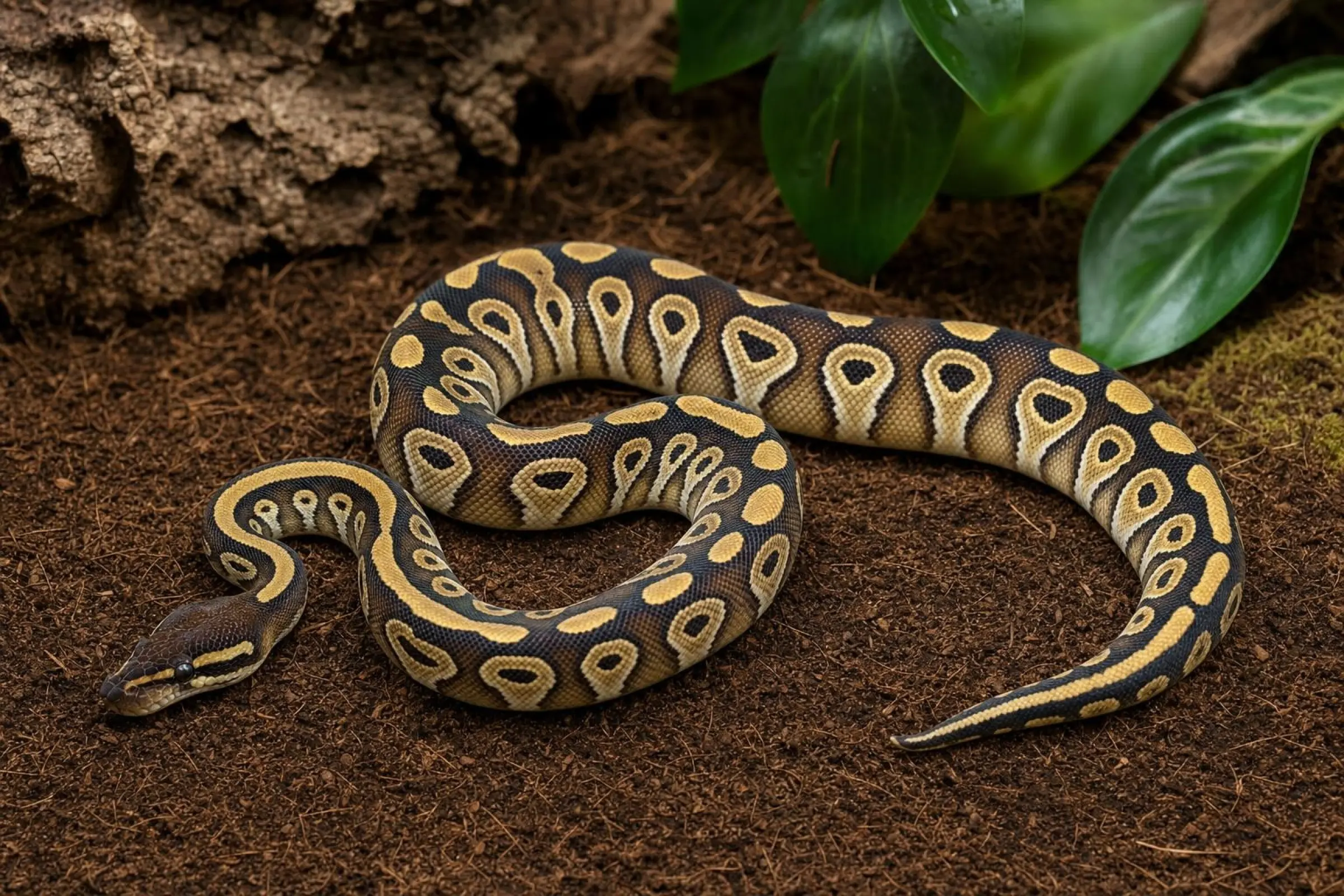 Python royal Mojave, Python regius