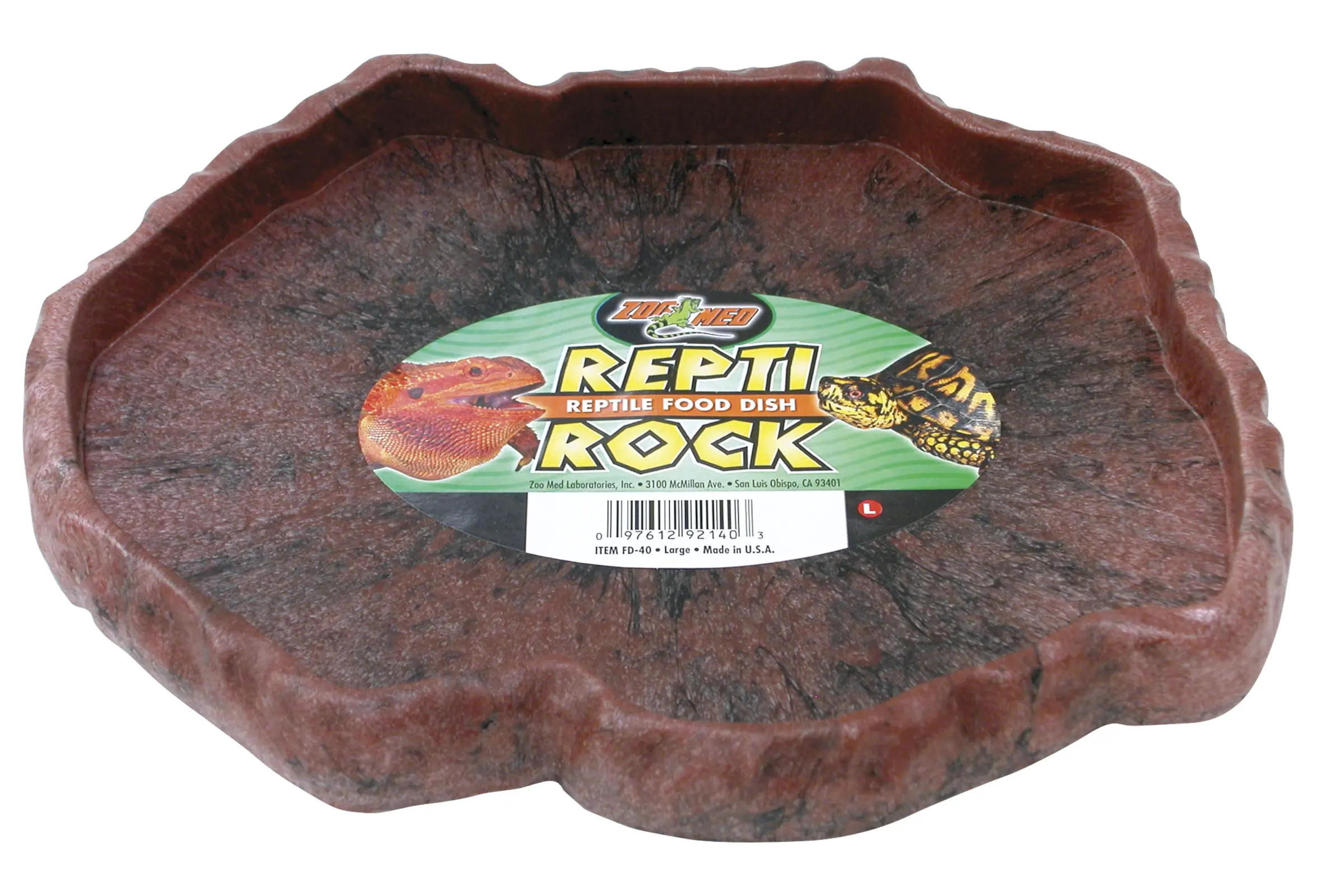 Zoomed Repti Rock Food Dish Large, gamelle d’alimentation