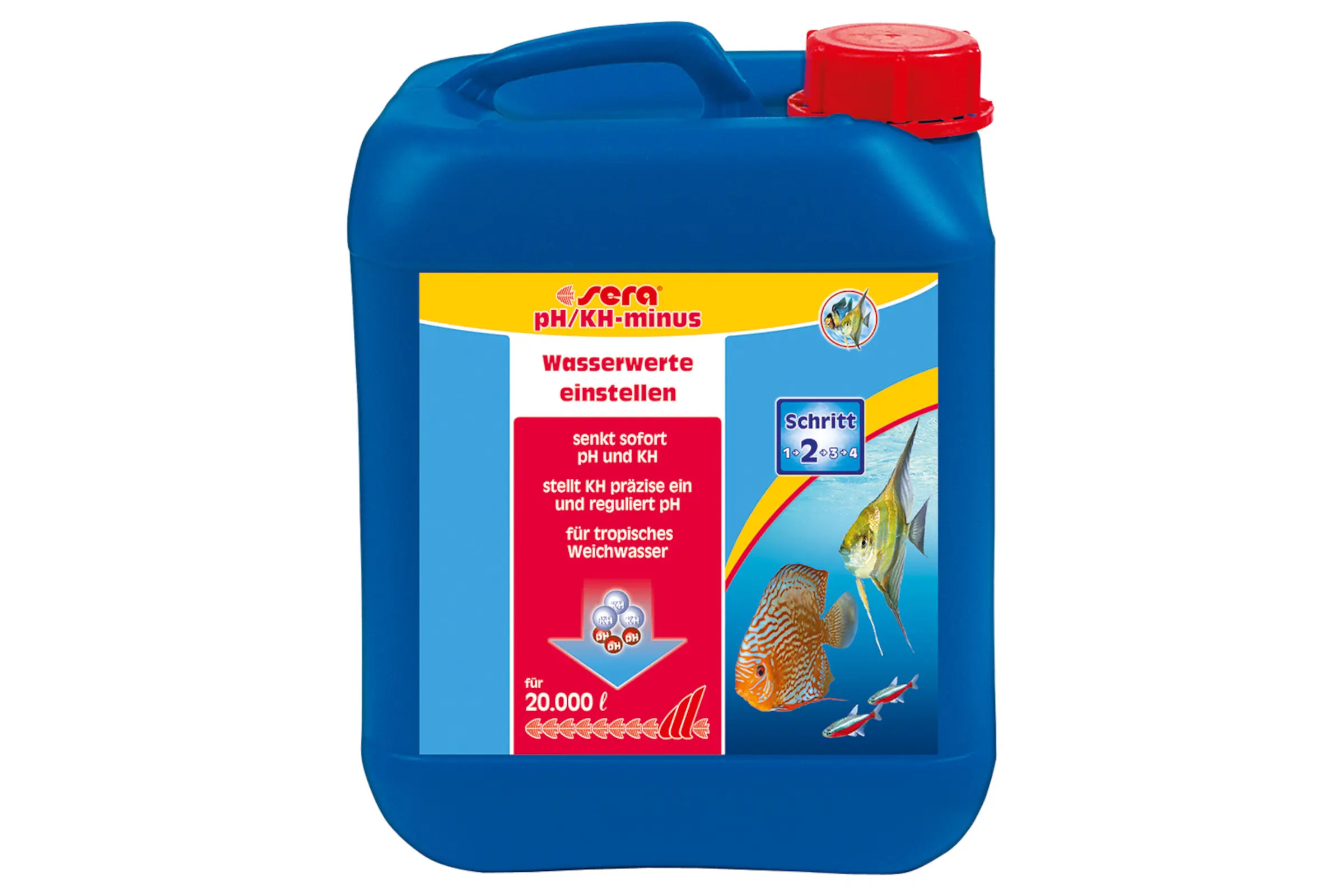 Sera pH/KH-minus, conditionneur d’eau, 5 litres