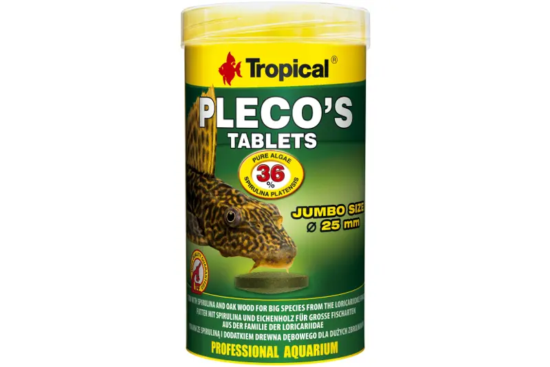 Tropical Pleco's Tablets, 250 ml, pour loricariidés