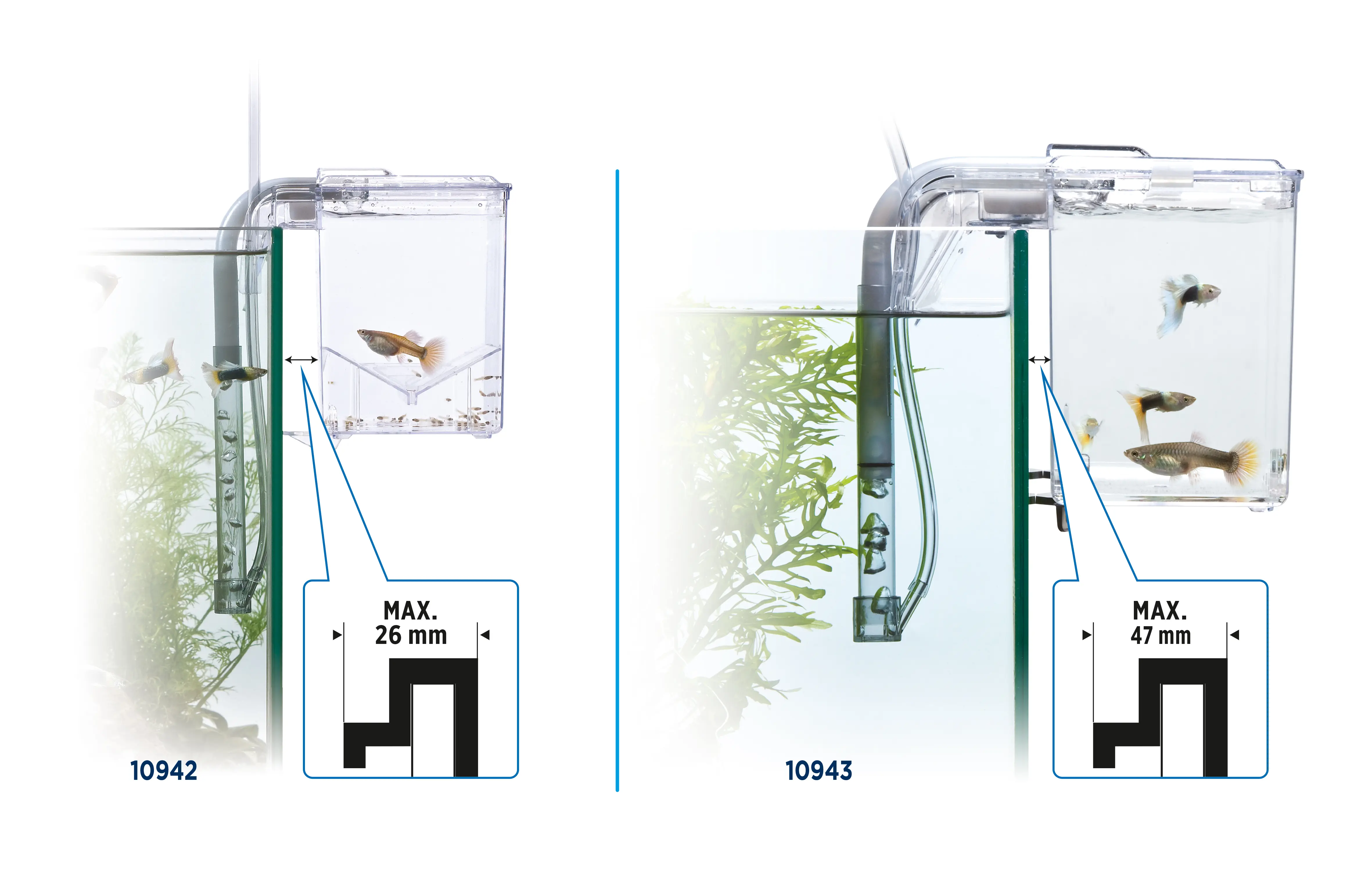 Fluval Bac d’élevage à suspendre M (1,2 l)