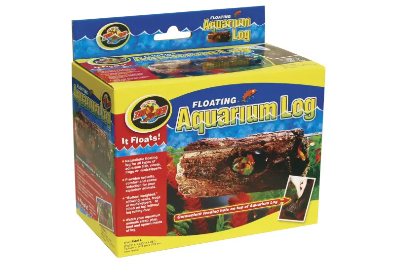 Zoomed Floating Aquarium Log (Small), grotte flottante