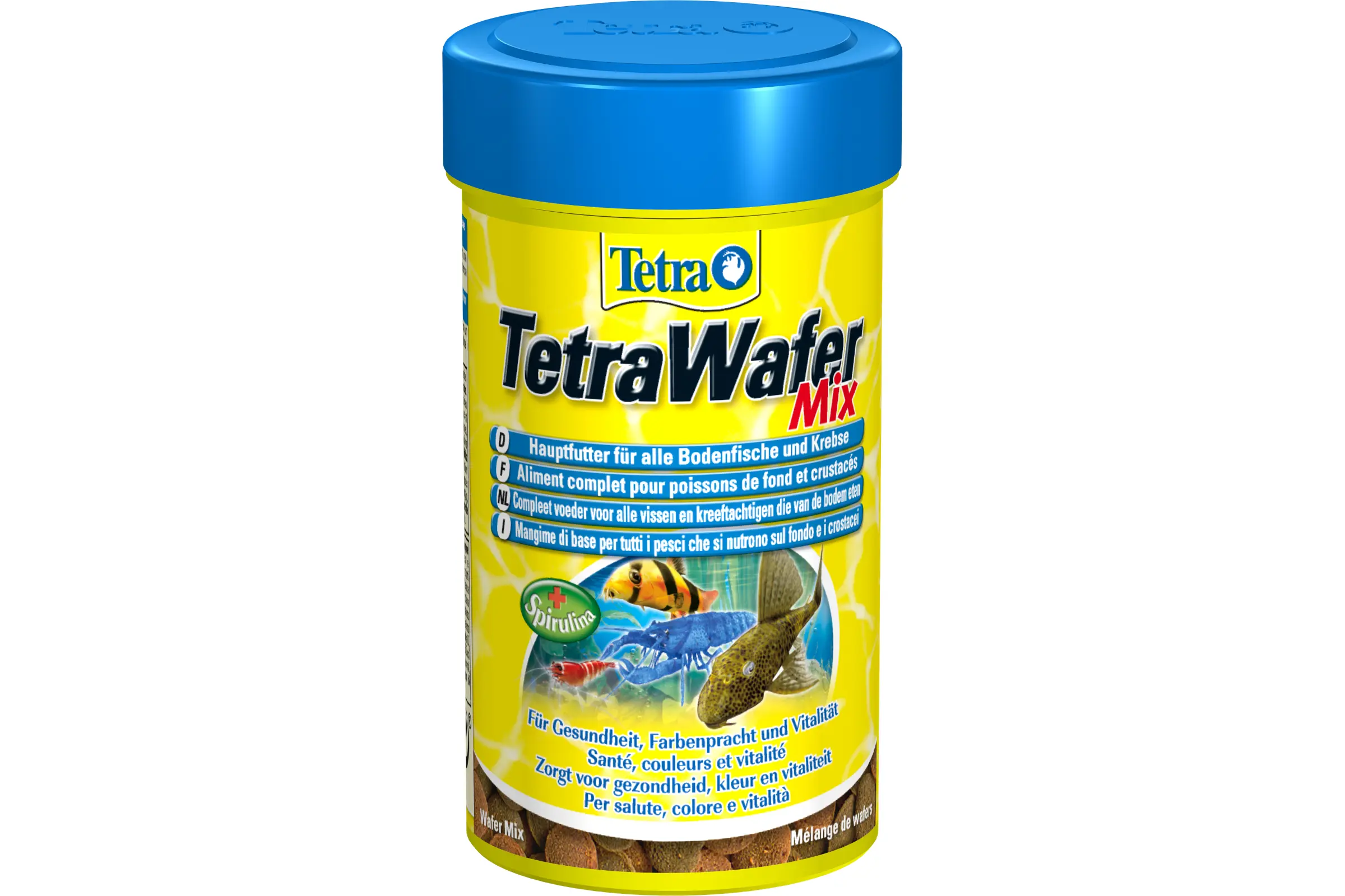 Tetra TetraWafer Mix, wafers d’aliment principal, en 100 et 250 ml