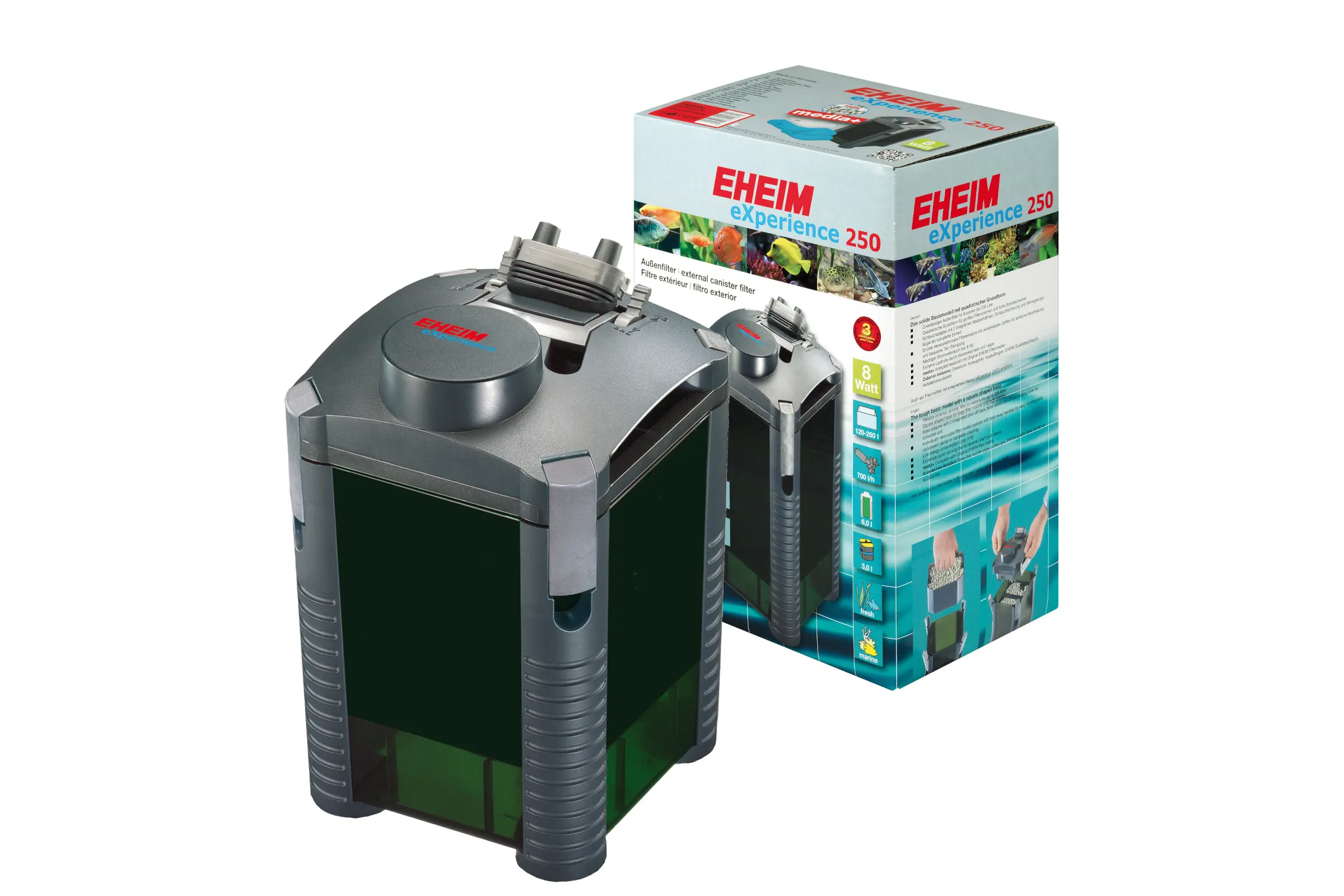 Eheim eXperience 250, filtre externe confort