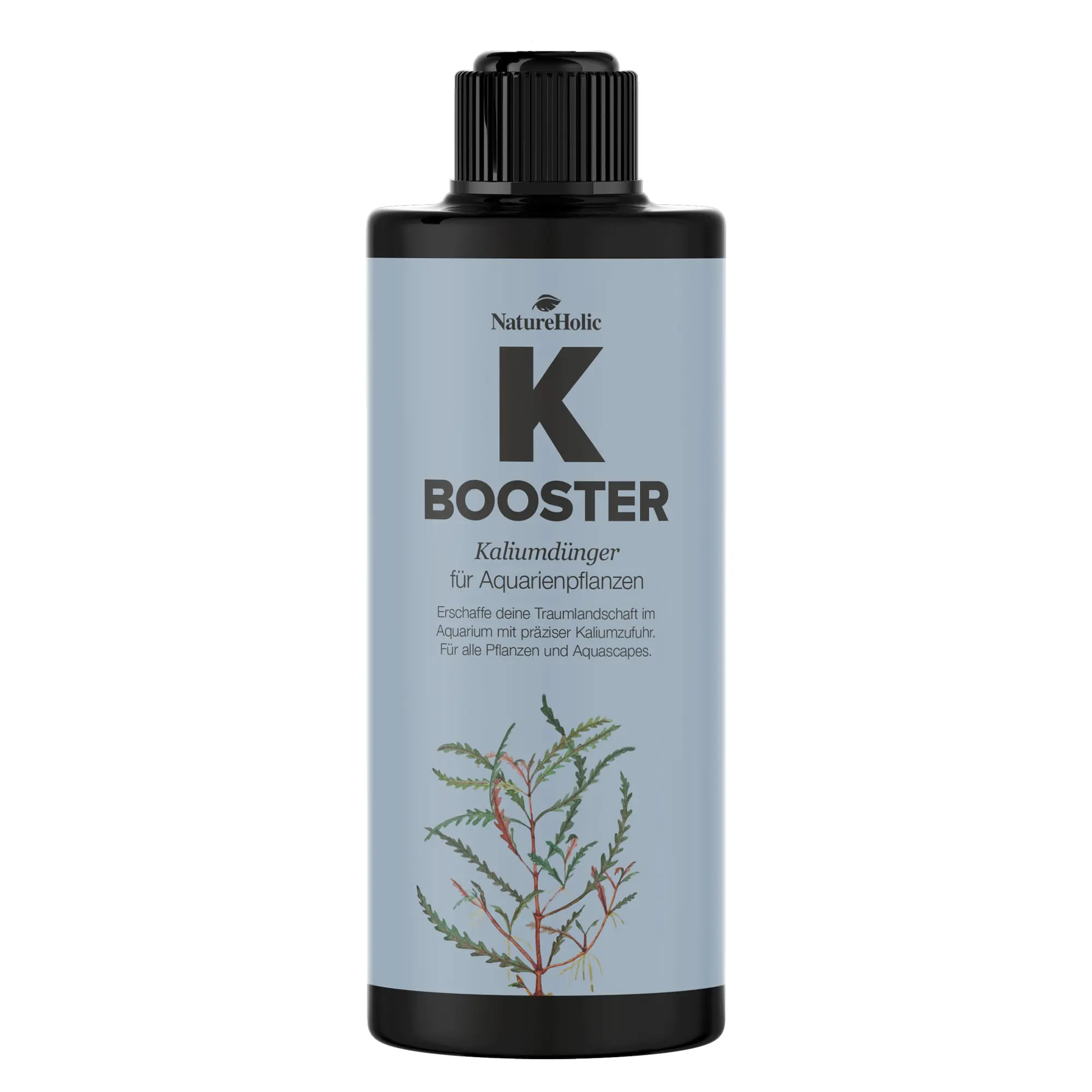 NatureHolic K Booster, engrais potassique pour aquarium 250 - 2000 ml