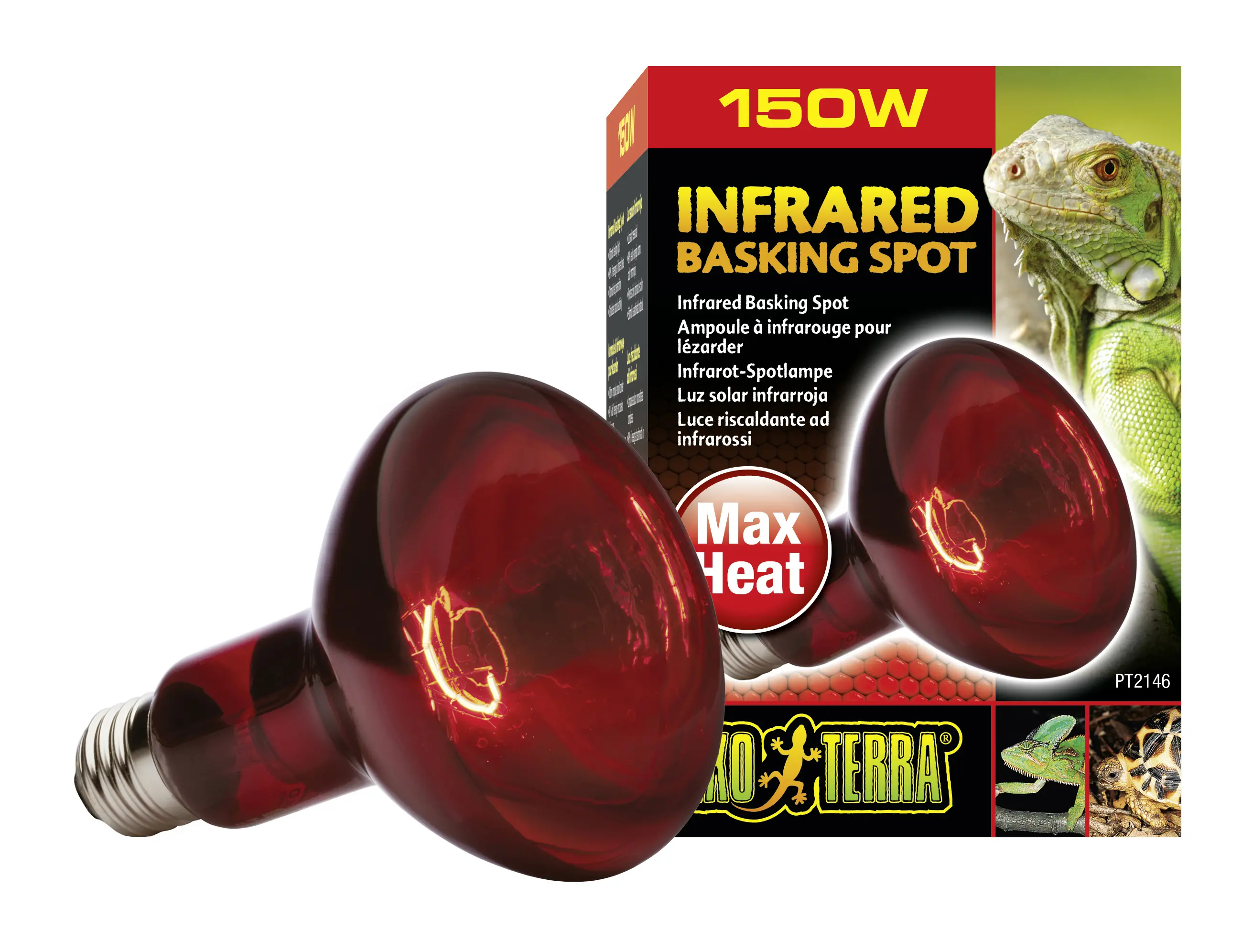 Lampe spot infrarouge Exo Terra Heat GL R30/150 W
