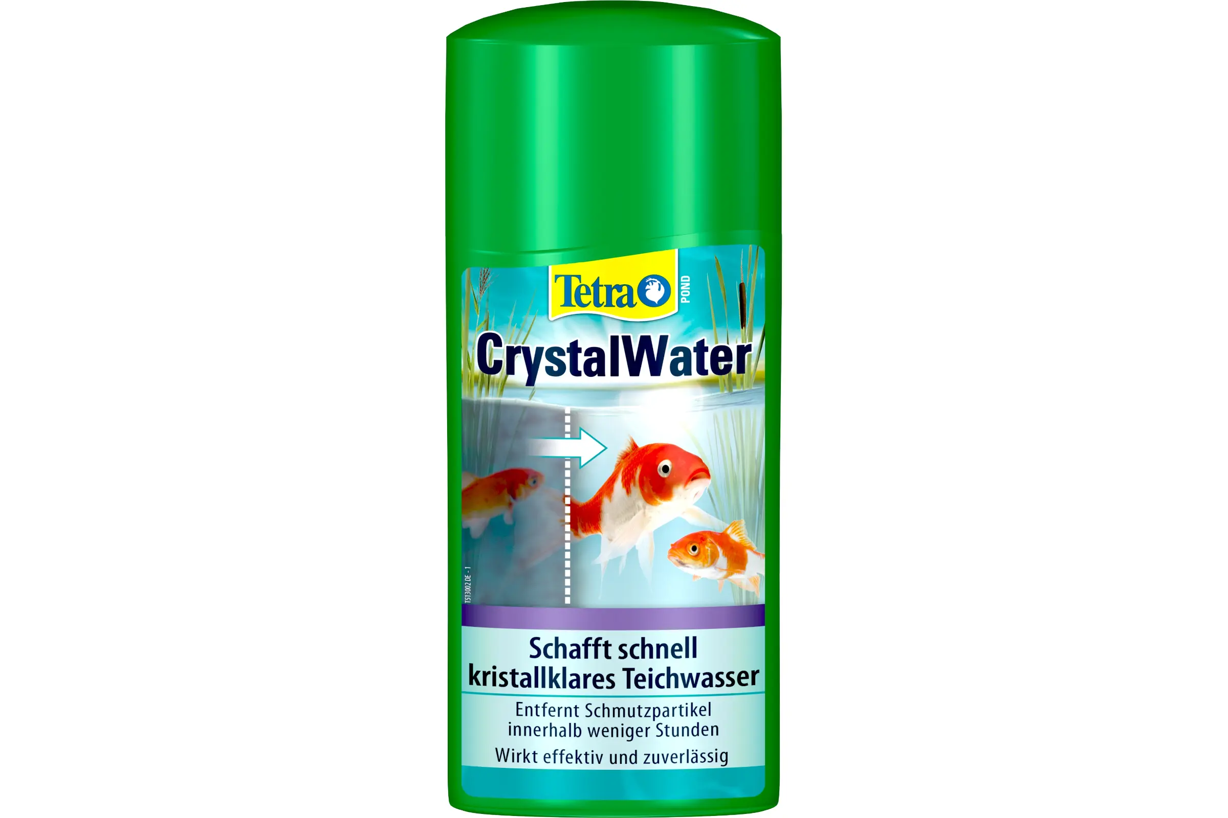 Tetra Pond CrystalWater, solution pour eau claire pour bassin, 500 ml