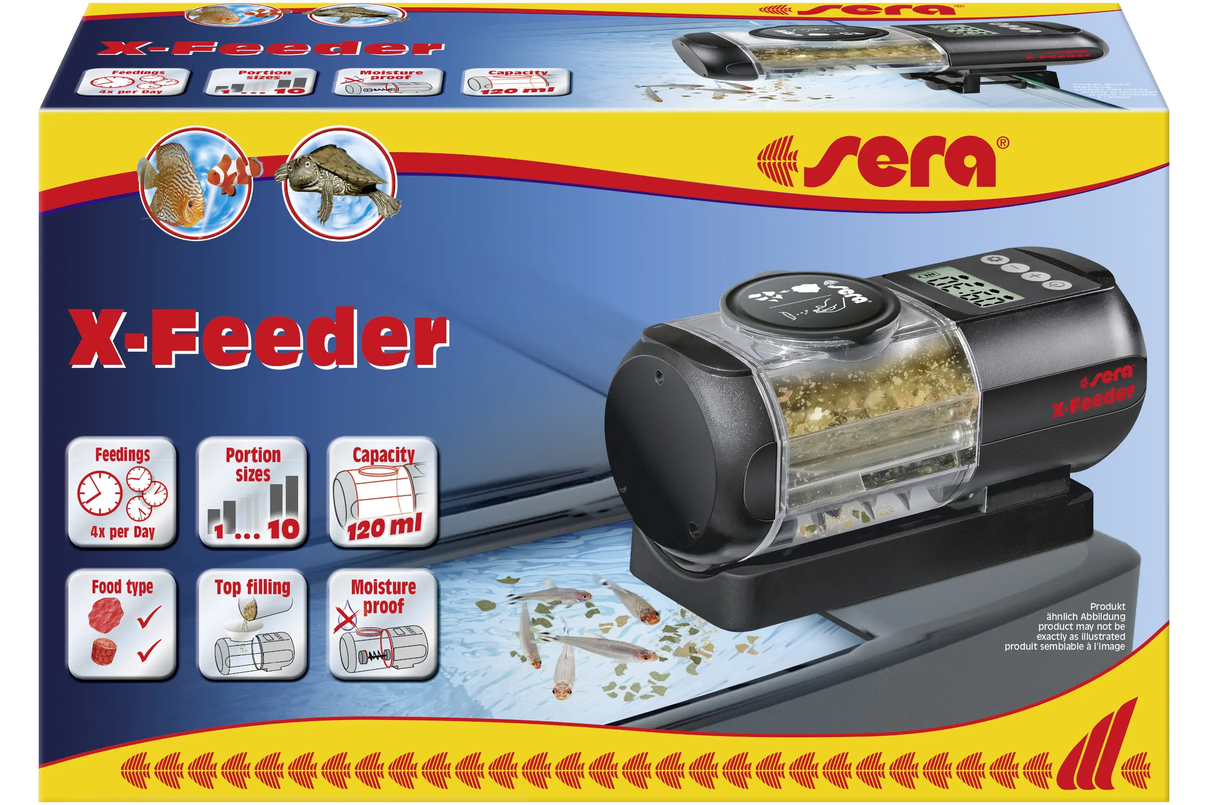 Sera X‑Feeder, distributeur automatique de nourriture premium