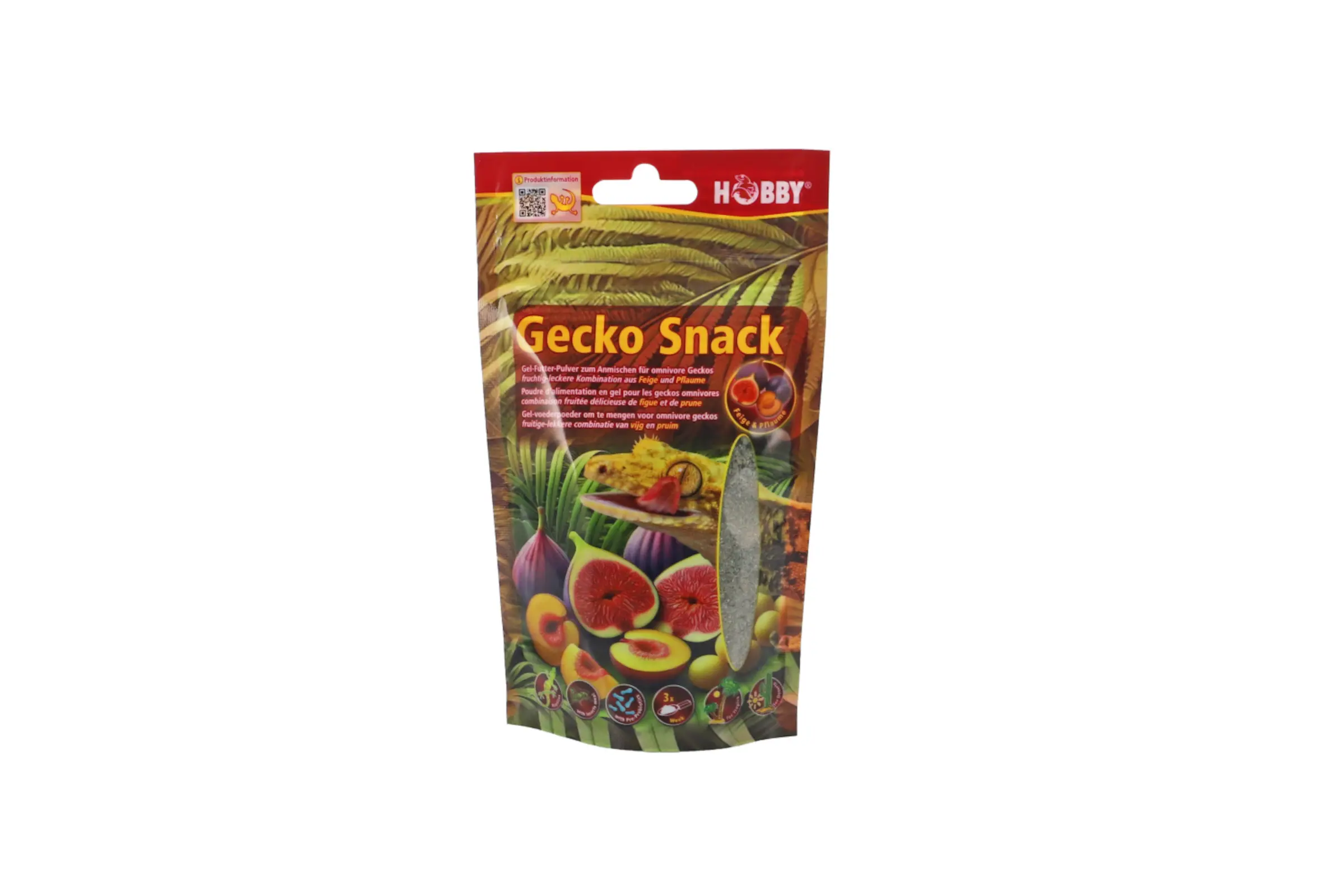 Hobby Gecko Snack Figue / Prune, 100 g