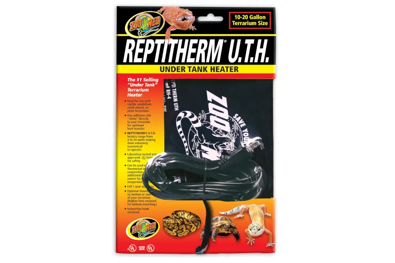 Zoomed Repti Therm UTH 38-75 L, tapis chauffant