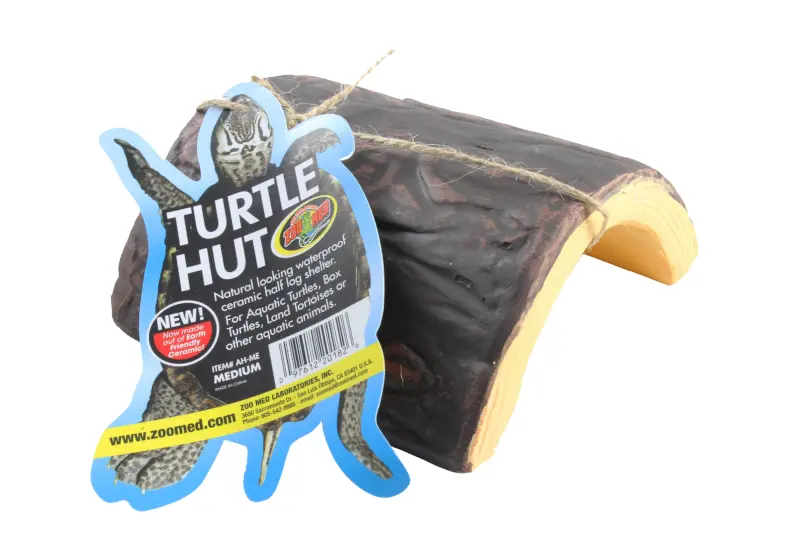 Zoomed Turtle Hut (produit en résine végétale) Medium, grotte en résine synthétique