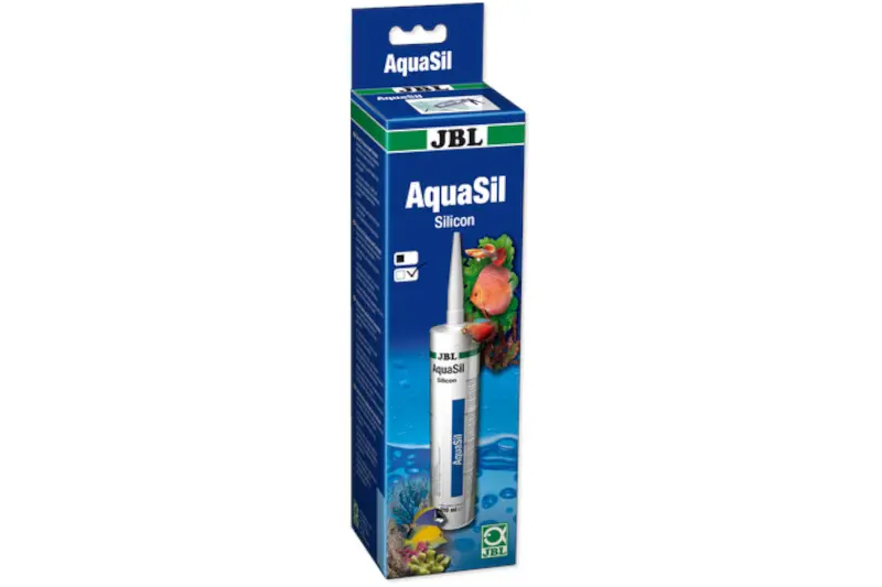 JBL AquaSil transparent 310 ml, silicone pour aquarium
