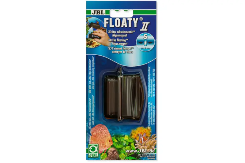 JBL Floaty S II, aimant anti-algues jusqu’à 6 mm d’épaisseur de verre