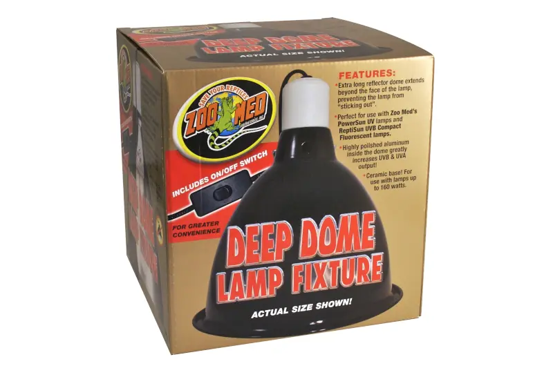 Douille de lampe Zoomed Repti Deep Dome (max. 160 W)