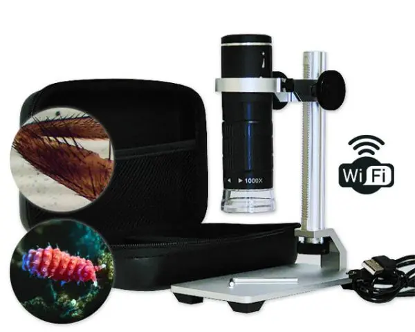 Microscope numérique USB steel / wifi 50x-1000x