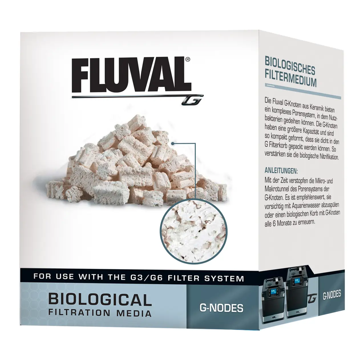 Fluval G Nœuds Média filtrant biologique
