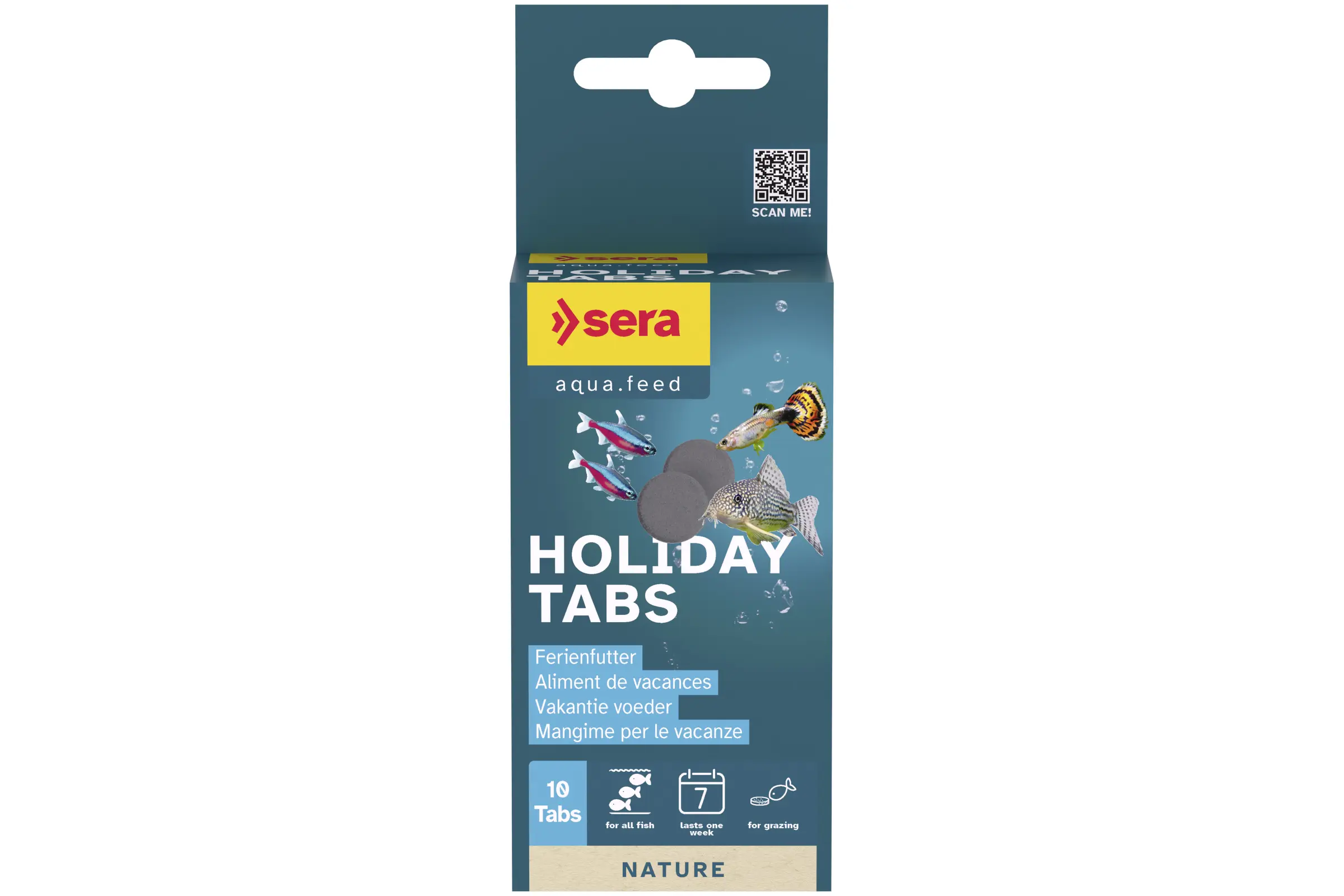 Sera Holiday Tabs (10 comprimés alimentaires)