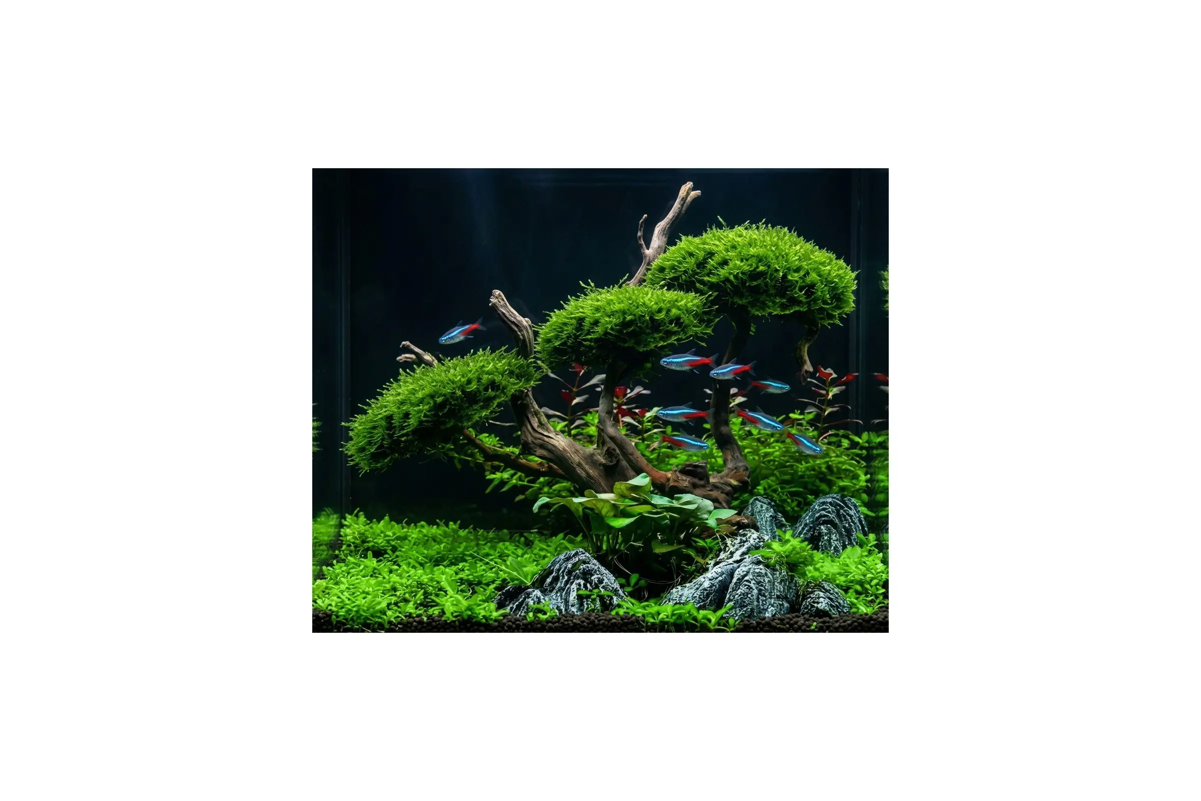 NatureHolic MossPad – pad de mousse pour aquariums – lot de 5