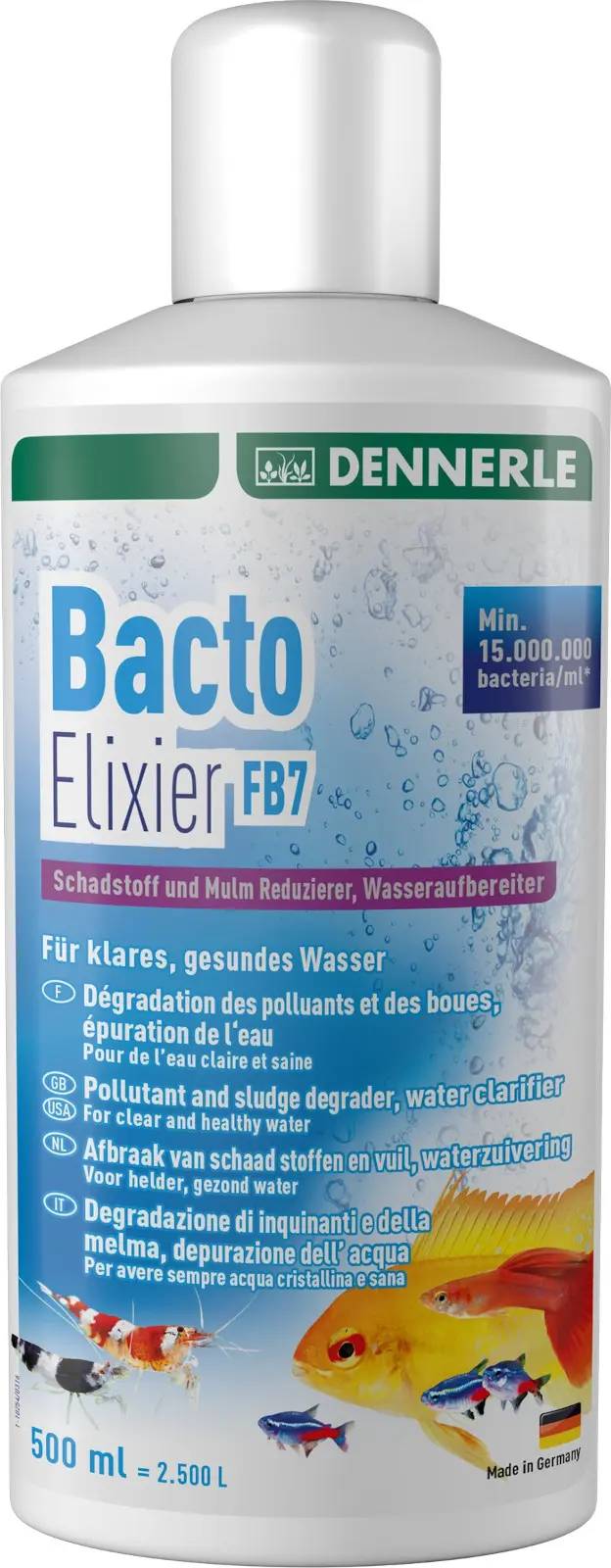 Dennerle Bacto Elixir FB7, bactéries filtrantes