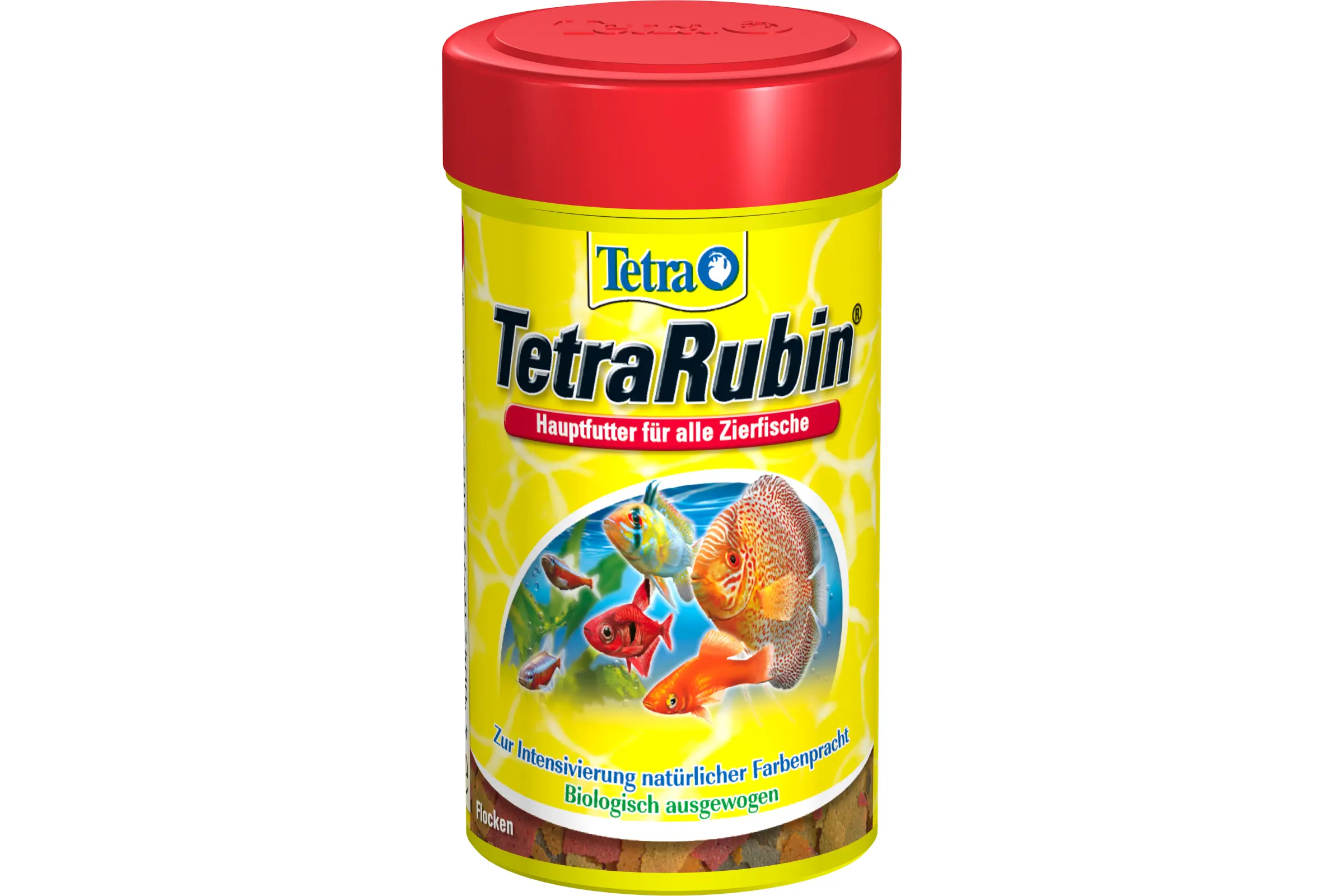 Tetra Rubin Flakes, aliment colorant, en 3 tailles