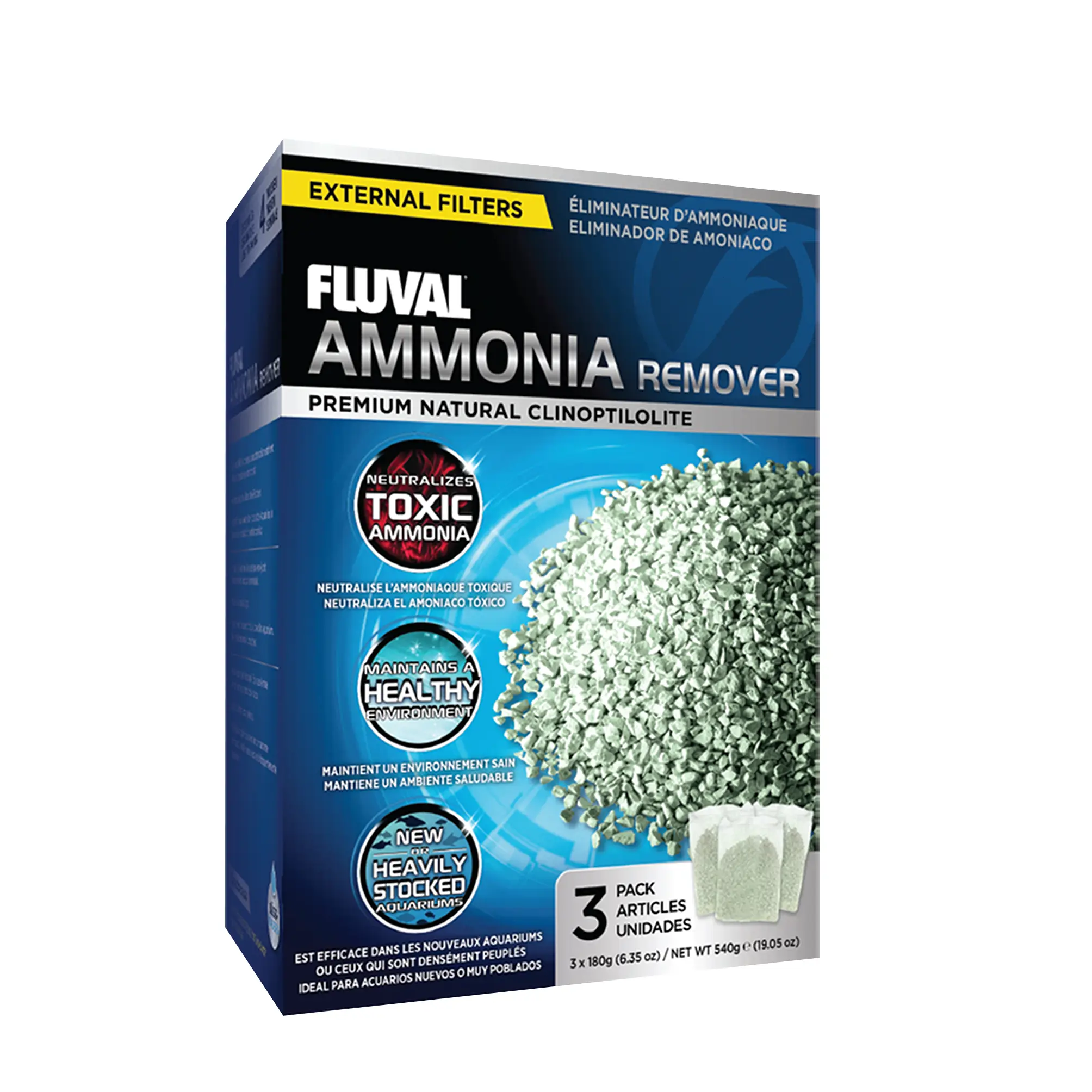 Fluval Éliminateur d’ammoniac 540 g