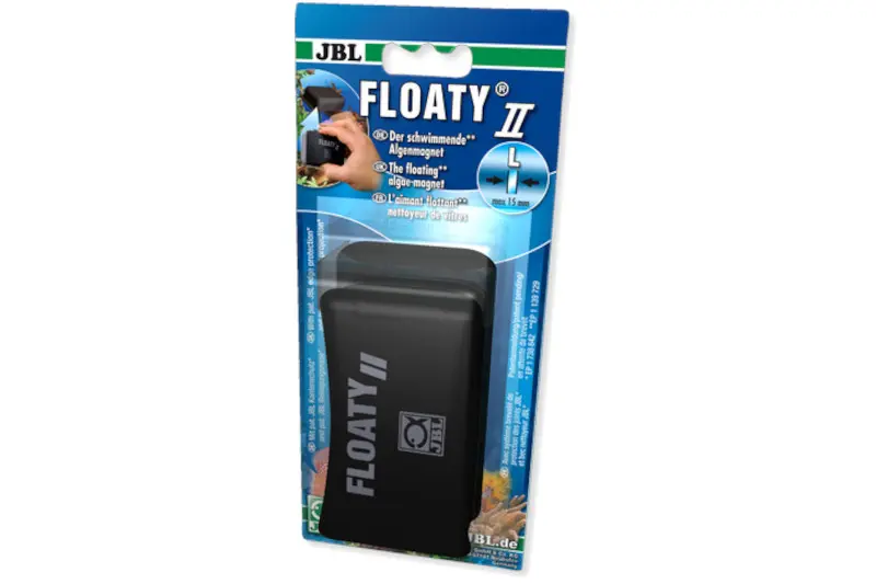 JBL Floaty L II, aimant anti-algues jusqu’à 15 mm d’épaisseur de verre