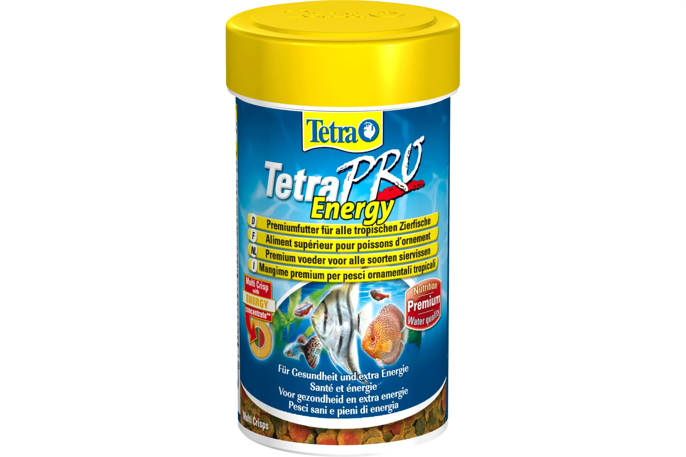 Tetra TetraPro Energy, aliment principal en crisps, en 3 tailles
