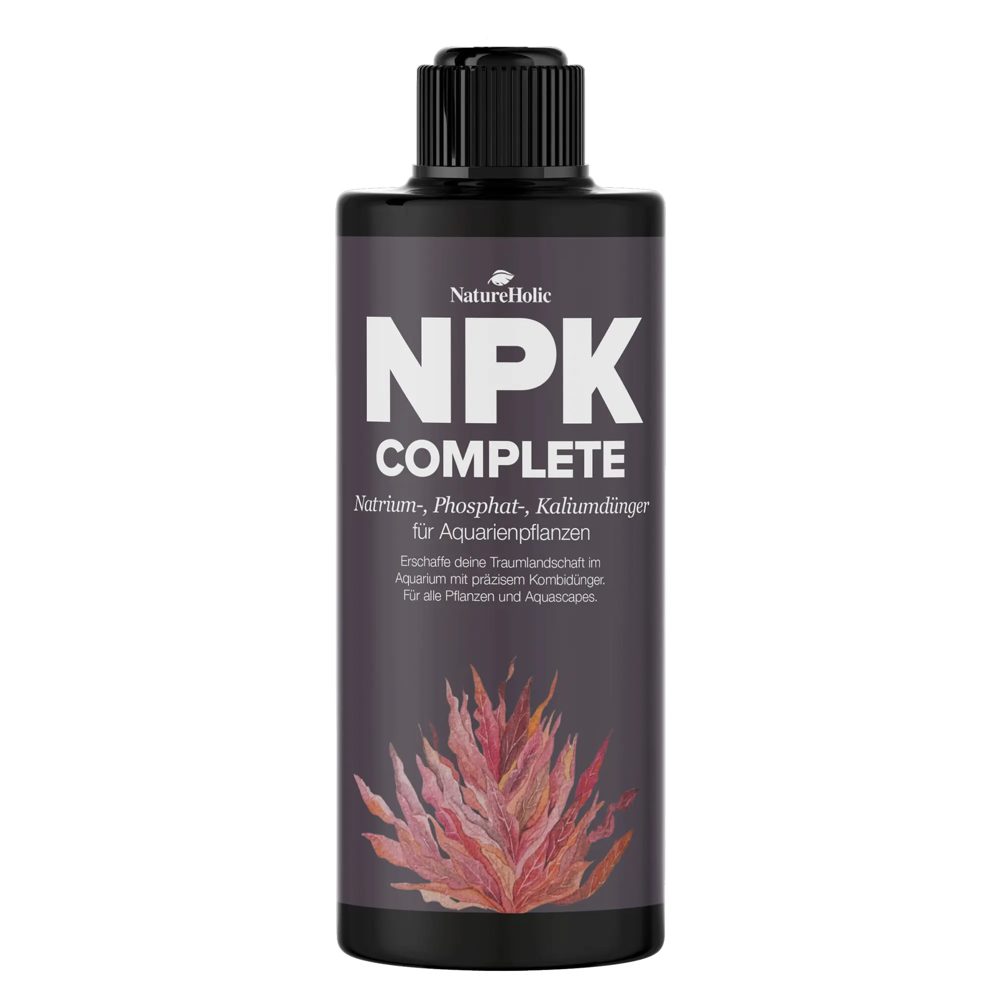 NatureHolic NPK Complete, engrais complet pour aquarium, 250 - 2000 ml 