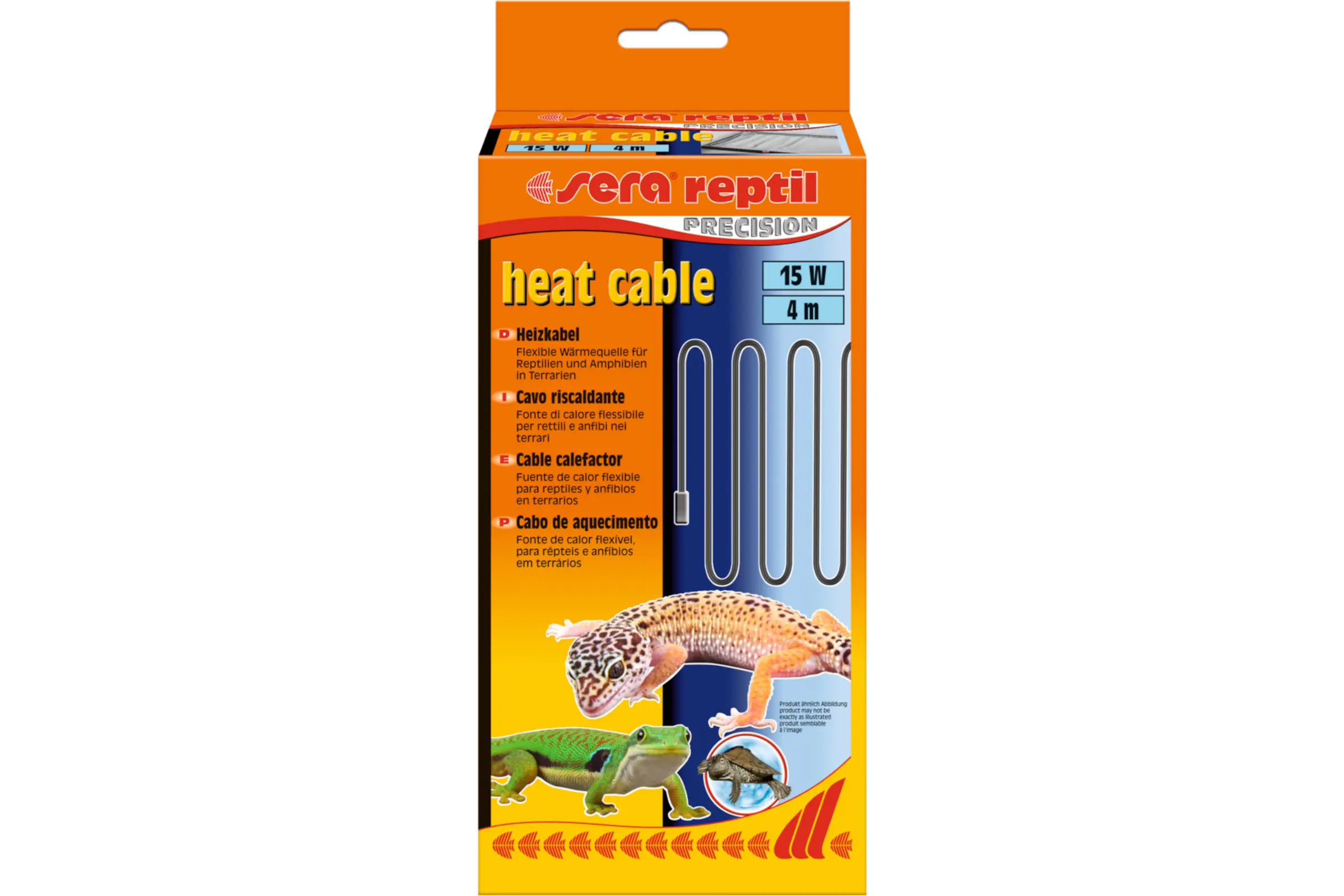 Sera reptil heat cable 4 m / 15 W, câble chauffant