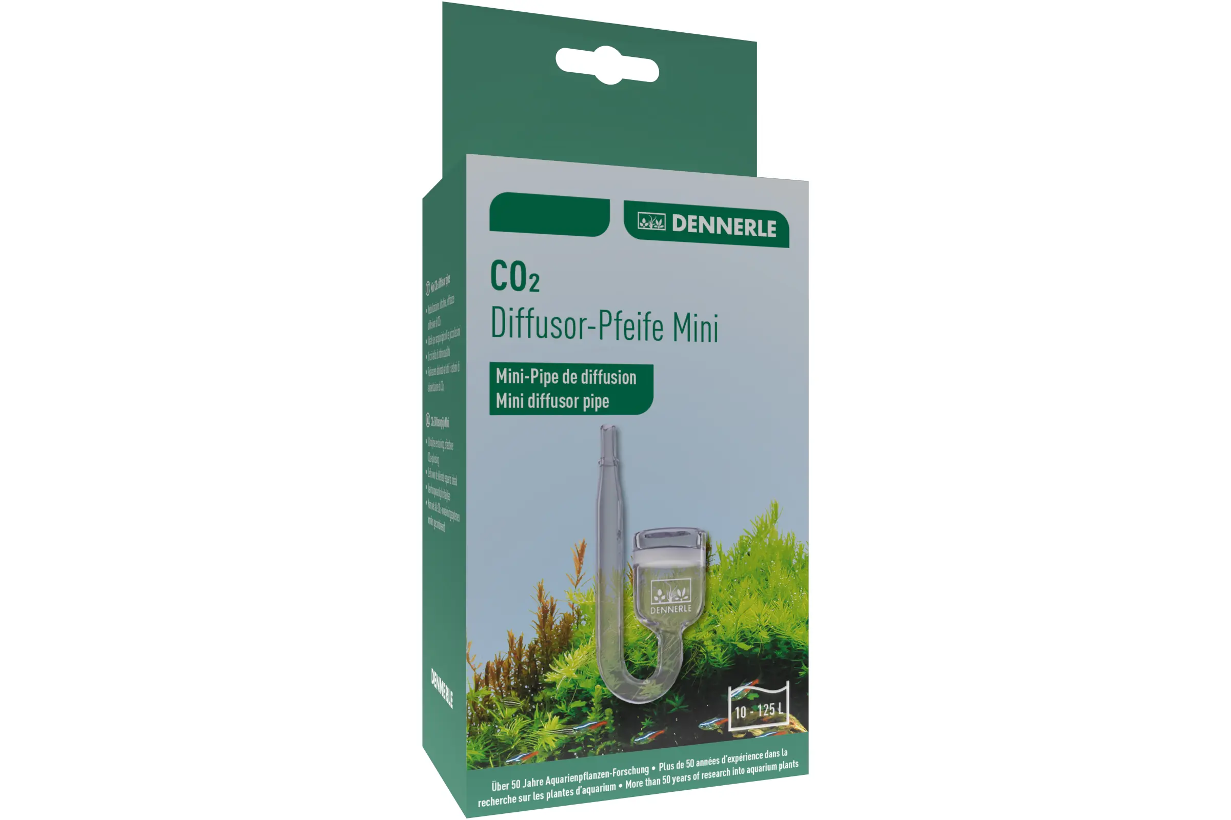 Dennerle Crystal-Line Diffuseur CO² en forme de pipe Mini (article en fin de série)