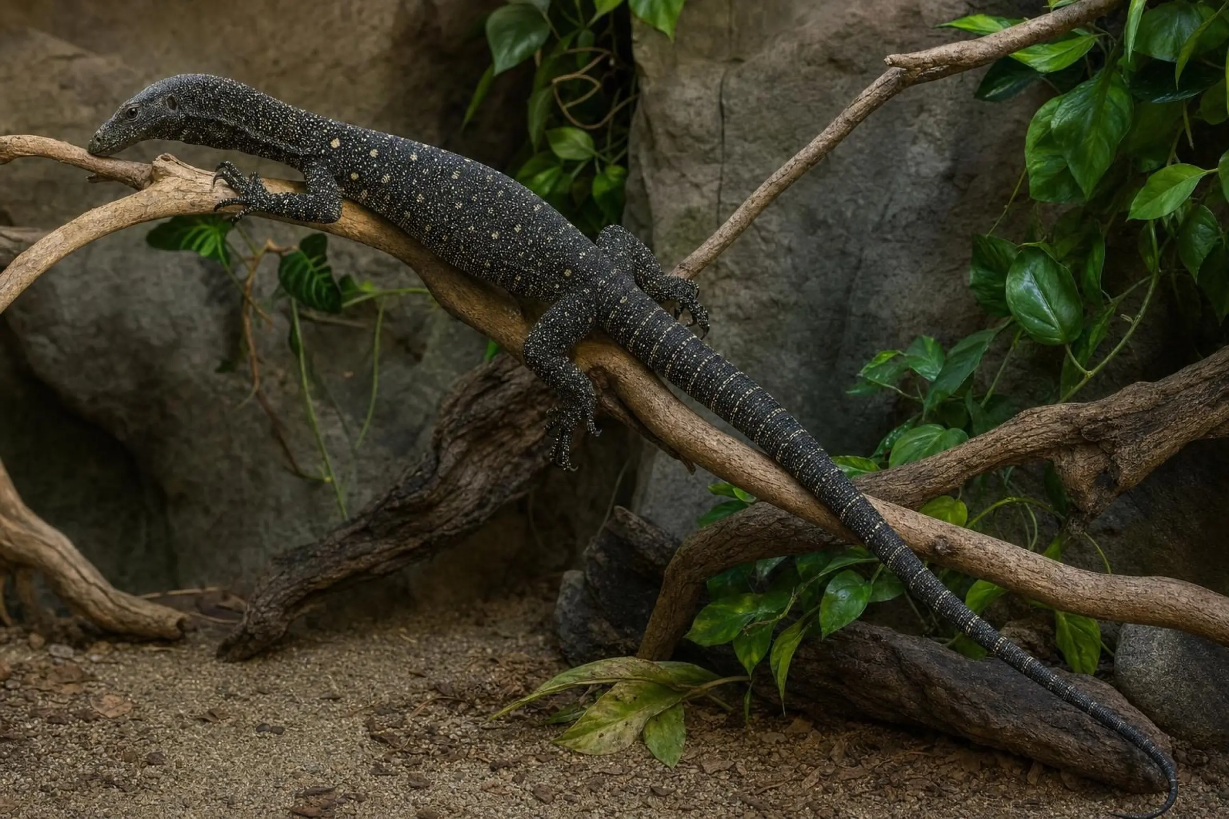 Varan de Papouasie, Varanus salvadorii