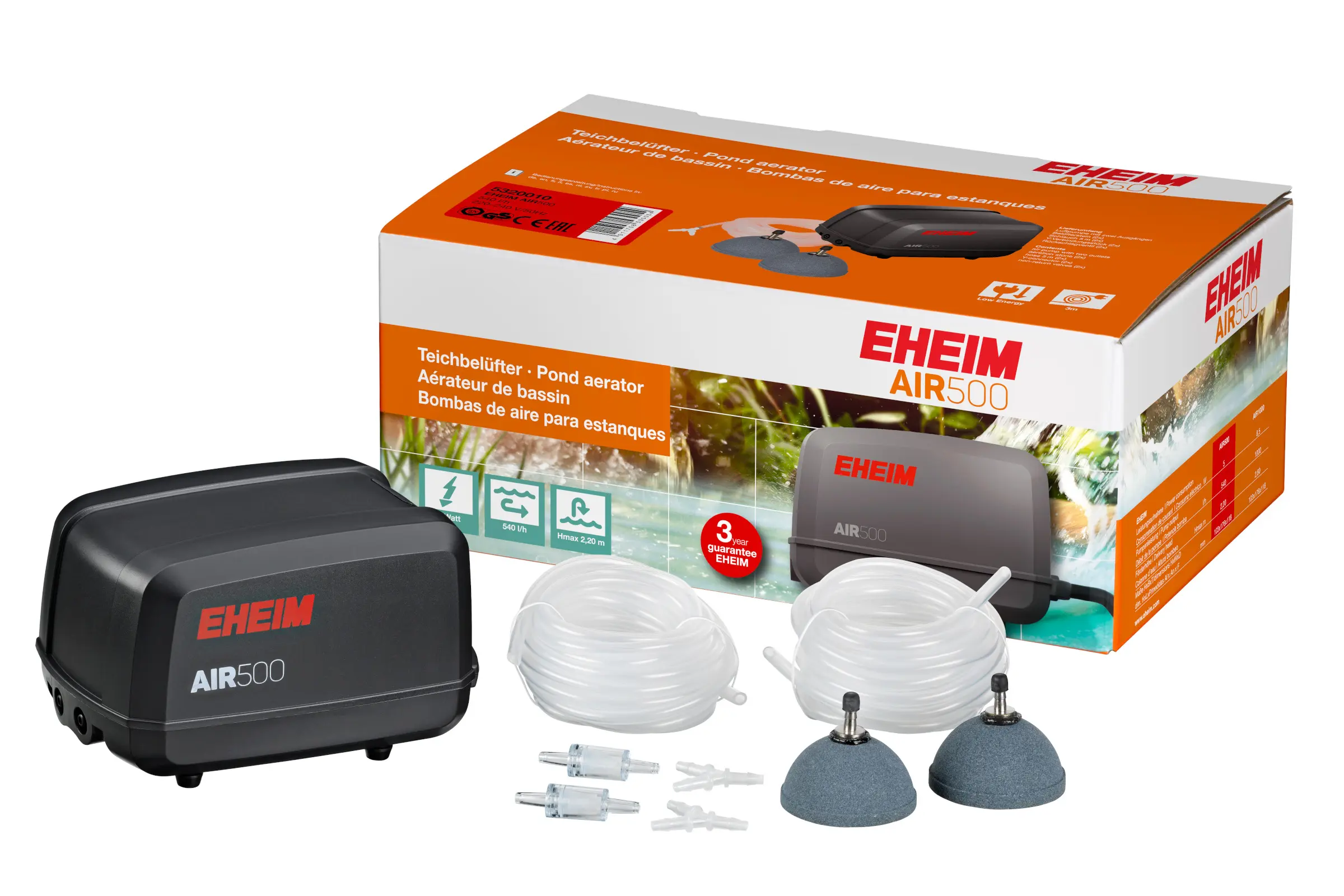 Eheim air500, kit d’aérateur de bassin