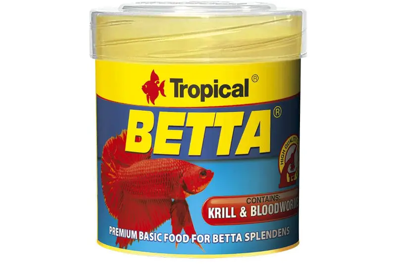 Tropical Betta, 100 ml, nourriture pour combattants