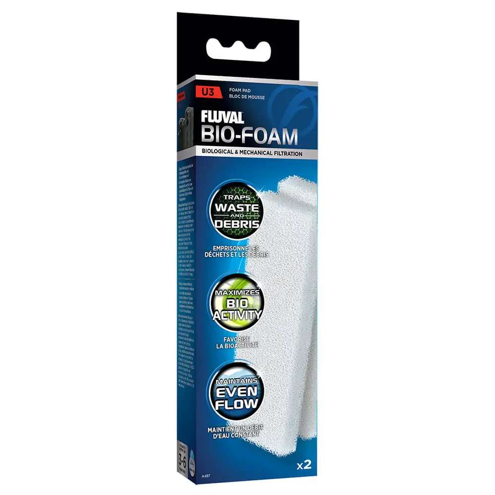 Fluval Insert de filtre en mousse U3