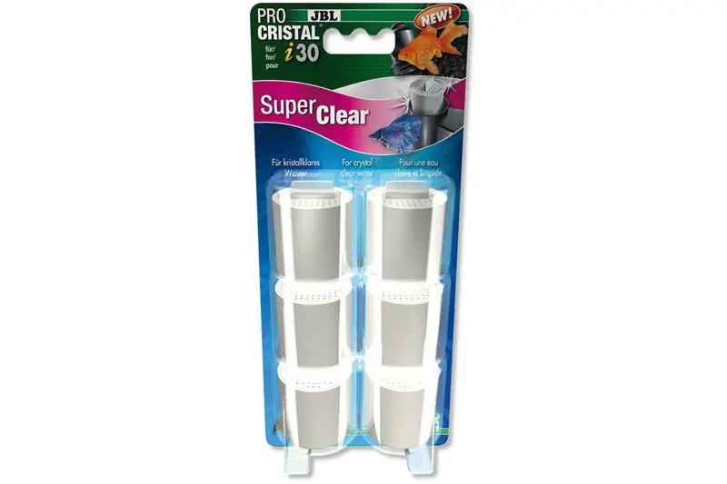 JBL ProCristal i30 SuperClear, pack de 6, matériau filtrant spécial