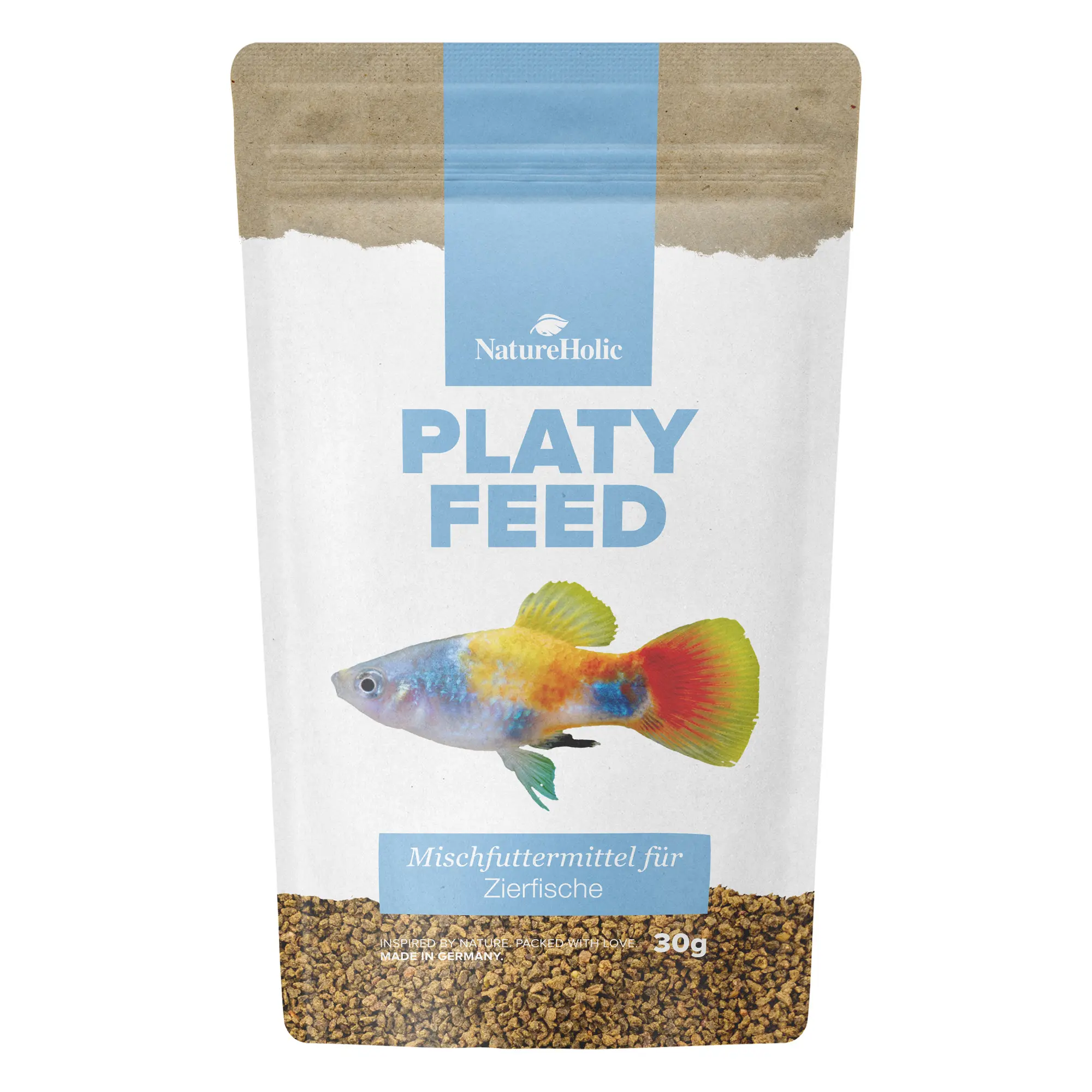 NatureHolic PlatyFeed, nourriture pour poissons, 30 g