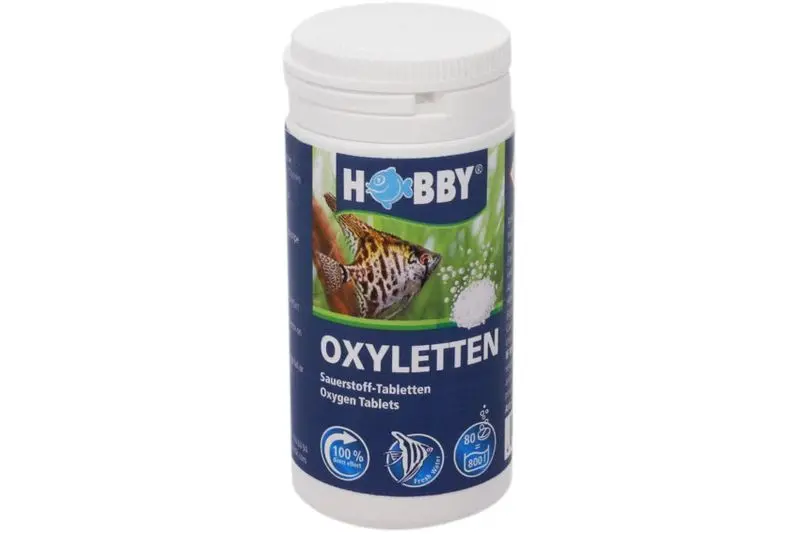 Hobby Oxyletten, comprimés d’oxygène, 80 pièces